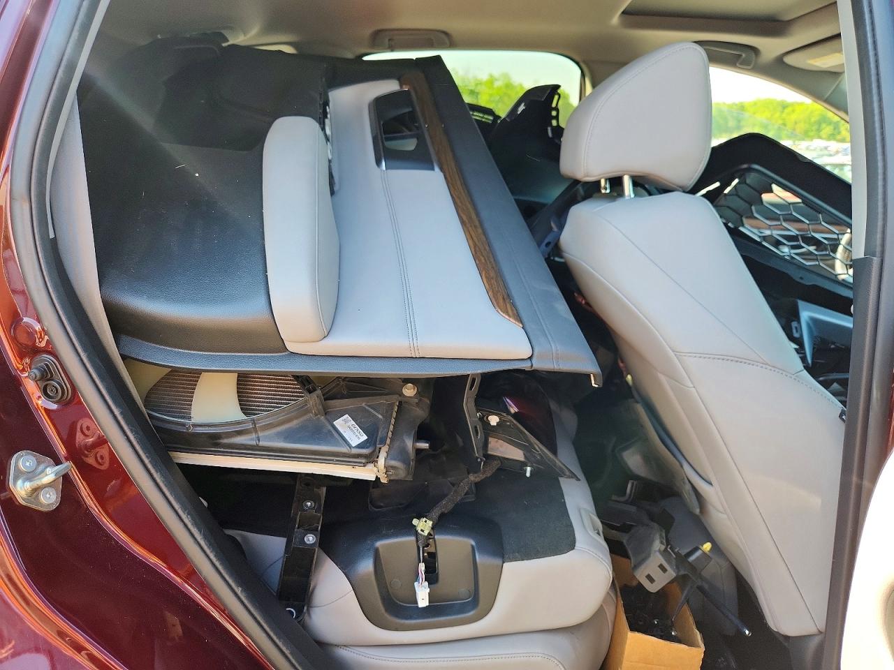 2017 Honda Cr-v Exl Burgundy vin: 5J6RW2H80HL002184