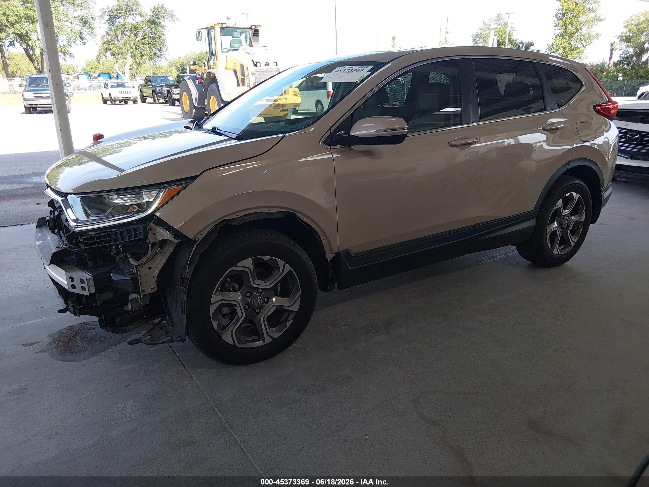 2017 Honda Cr-v Ex-l/ex-l Navi Beige vin: 5J6RW2H80HL053684