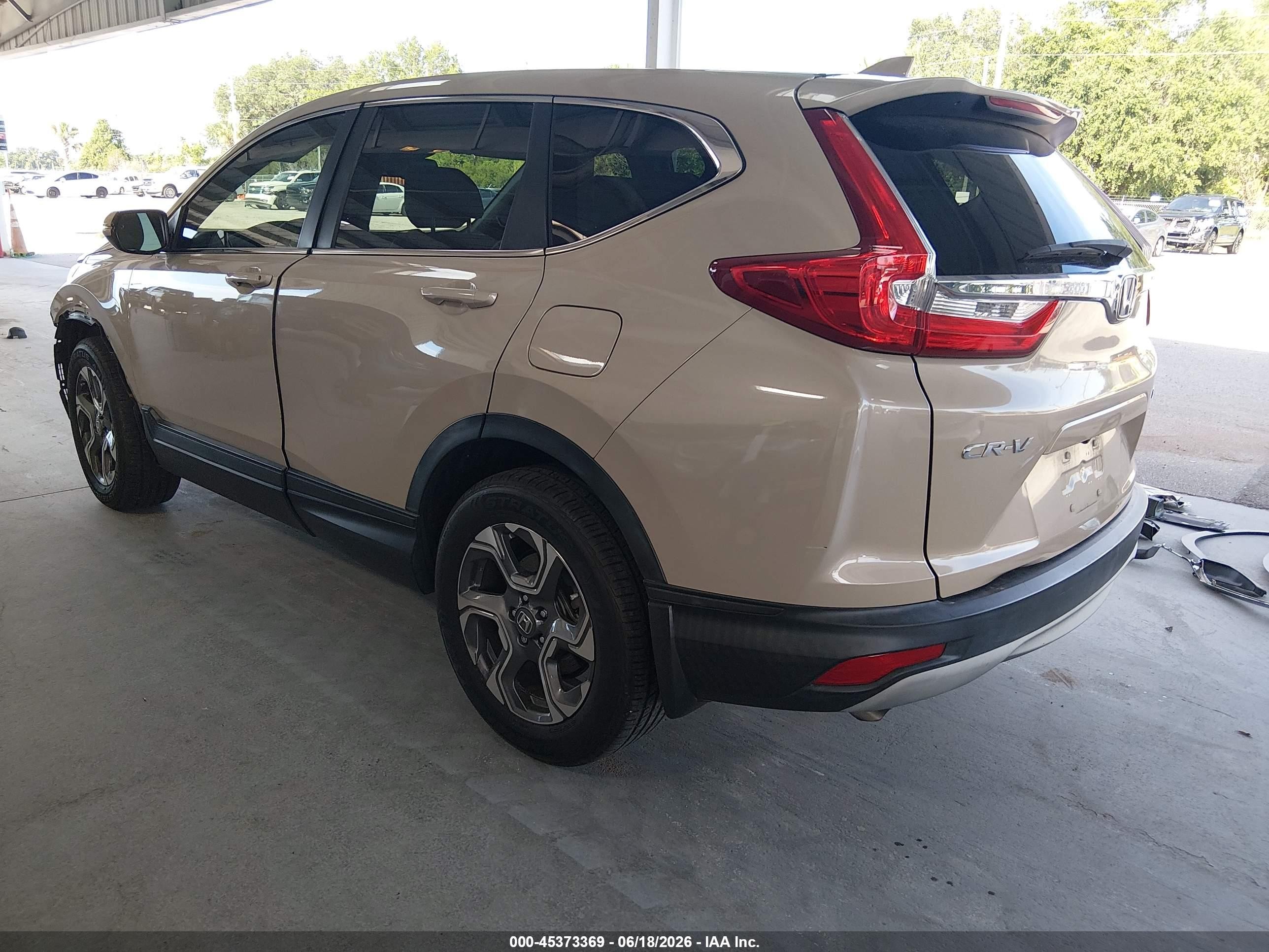 2017 Honda Cr-v Ex-l/ex-l Navi Beige vin: 5J6RW2H80HL053684