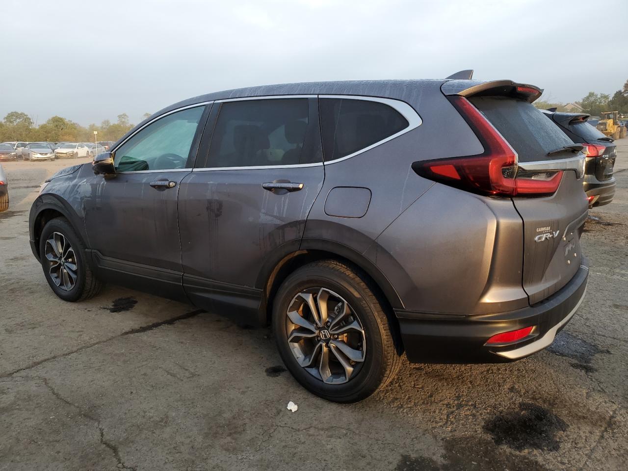 2021 Honda Cr-v Exl Gray vin: 5J6RW2H80MA009089