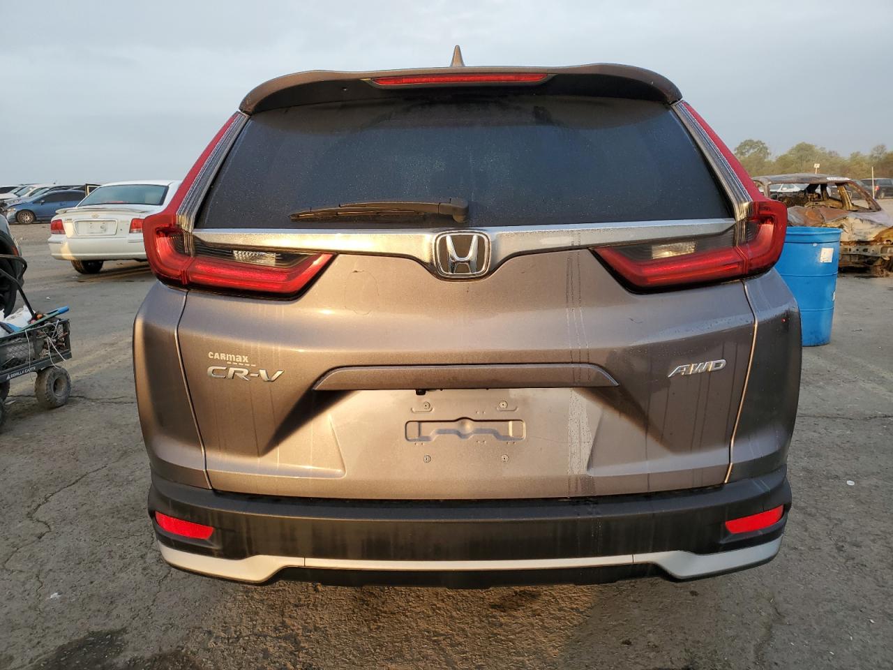 2021 Honda Cr-v Exl Gray vin: 5J6RW2H80MA009089