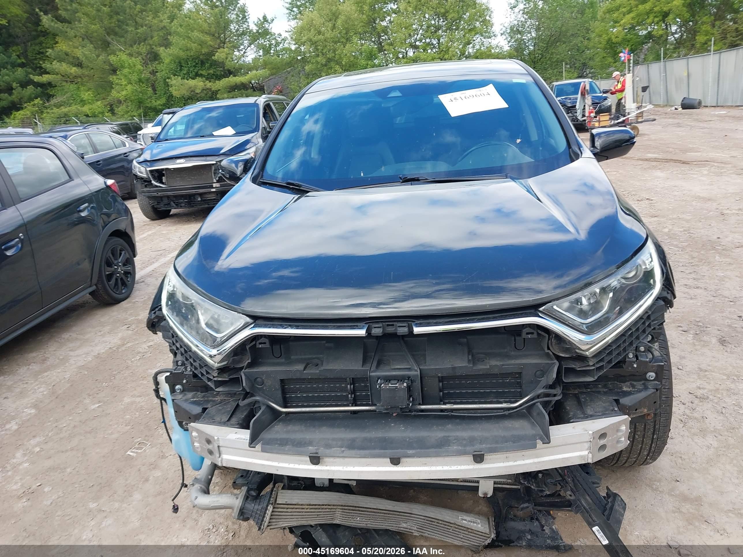 2017 Honda Cr-v Ex-l/ex-l Navi Black vin: 5J6RW2H82HL054304