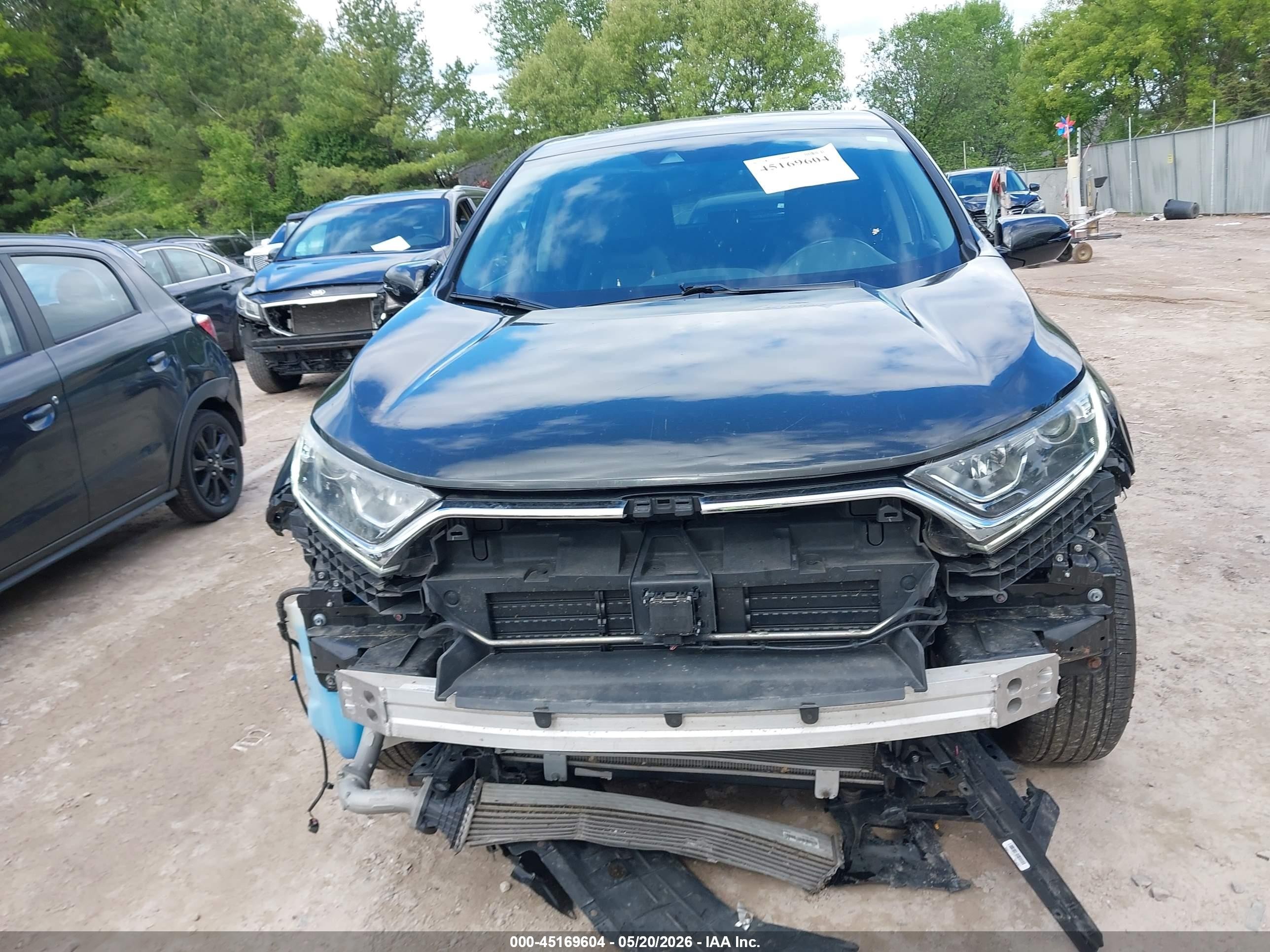 2017 Honda Cr-v Ex-l/ex-l Navi Black vin: 5J6RW2H82HL054304