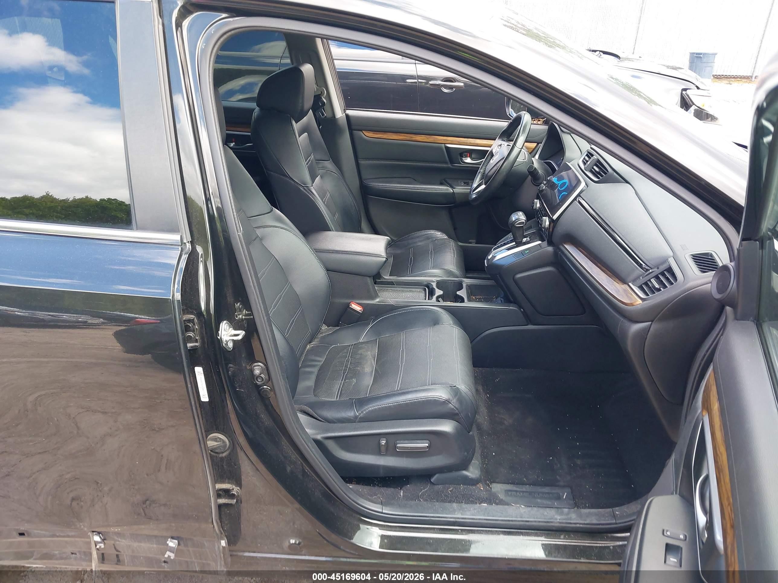2017 Honda Cr-v Ex-l/ex-l Navi Black vin: 5J6RW2H82HL054304