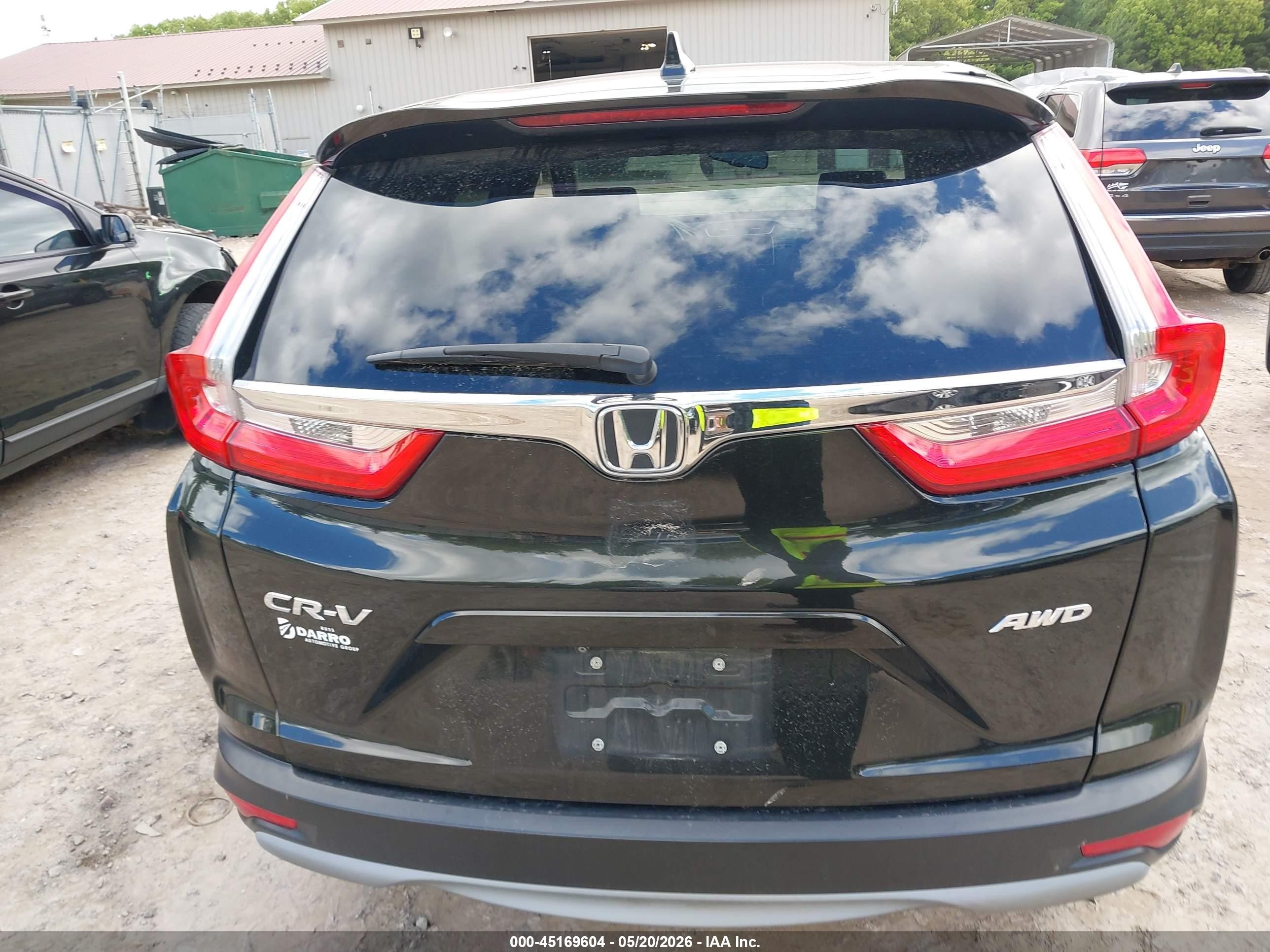 2017 Honda Cr-v Ex-l/ex-l Navi Black vin: 5J6RW2H82HL054304