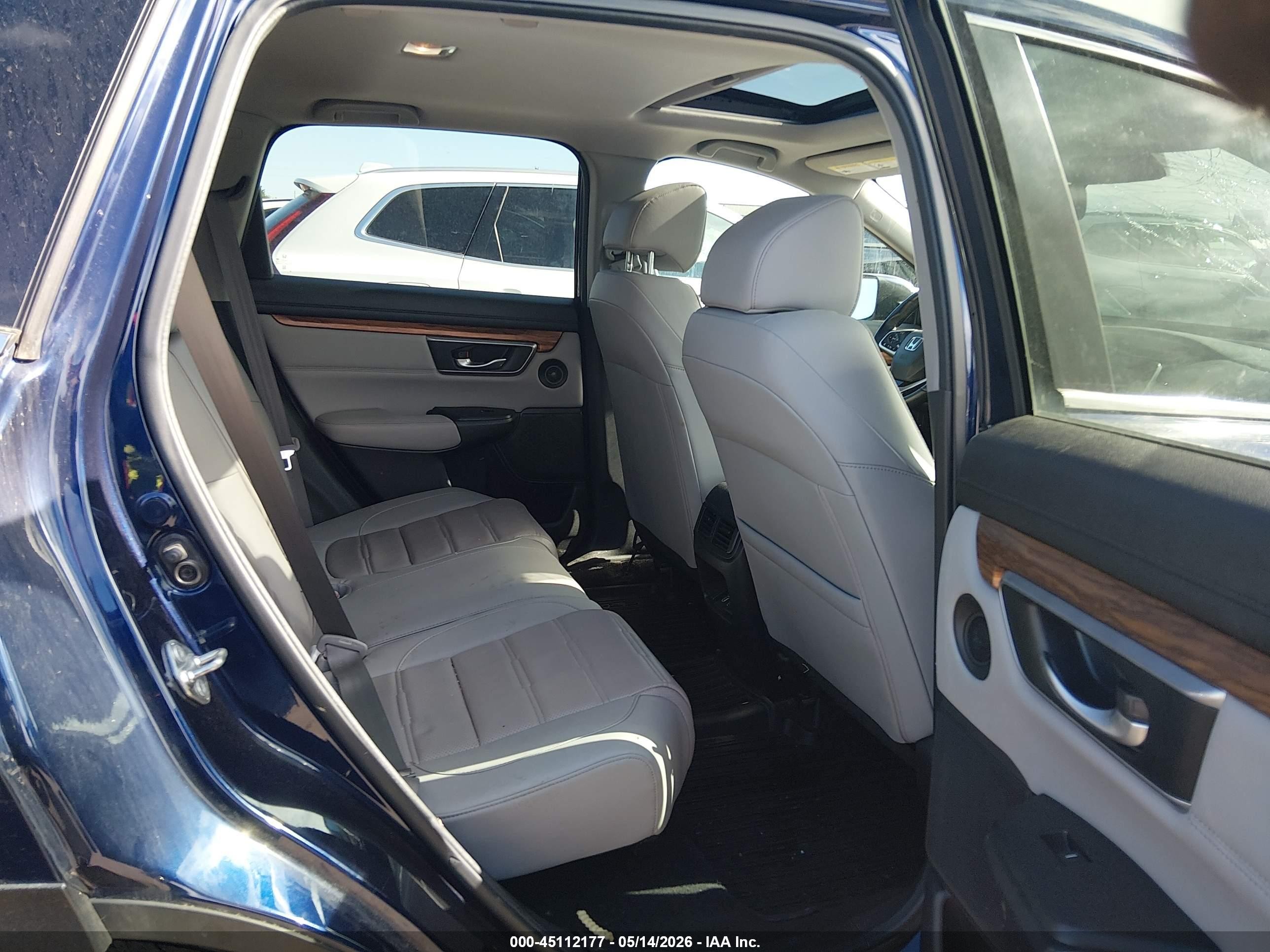 2017 Honda Cr-v Ex-l/ex-l Navi Синий vin: 5J6RW2H82HL063620