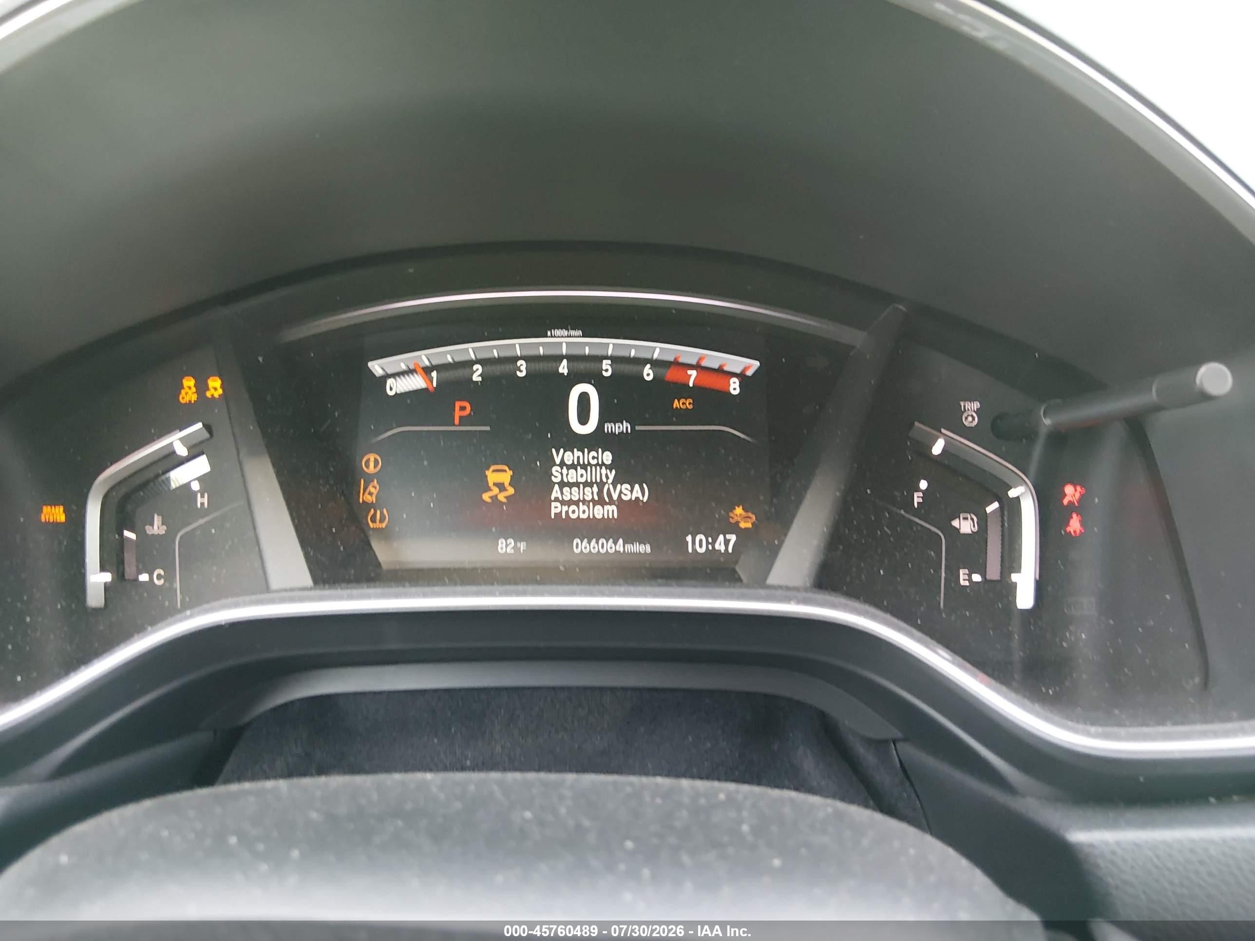 2017 Honda Cr-v Ex-l/ex-l Navi Gray vin: 5J6RW2H83HL078868
