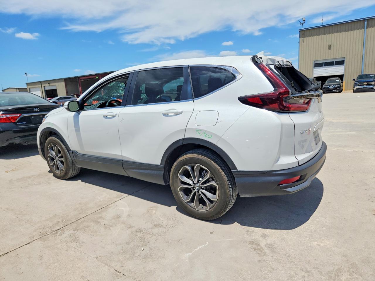 2020 Honda Cr-v Exl White vin: 5J6RW2H84LA005979