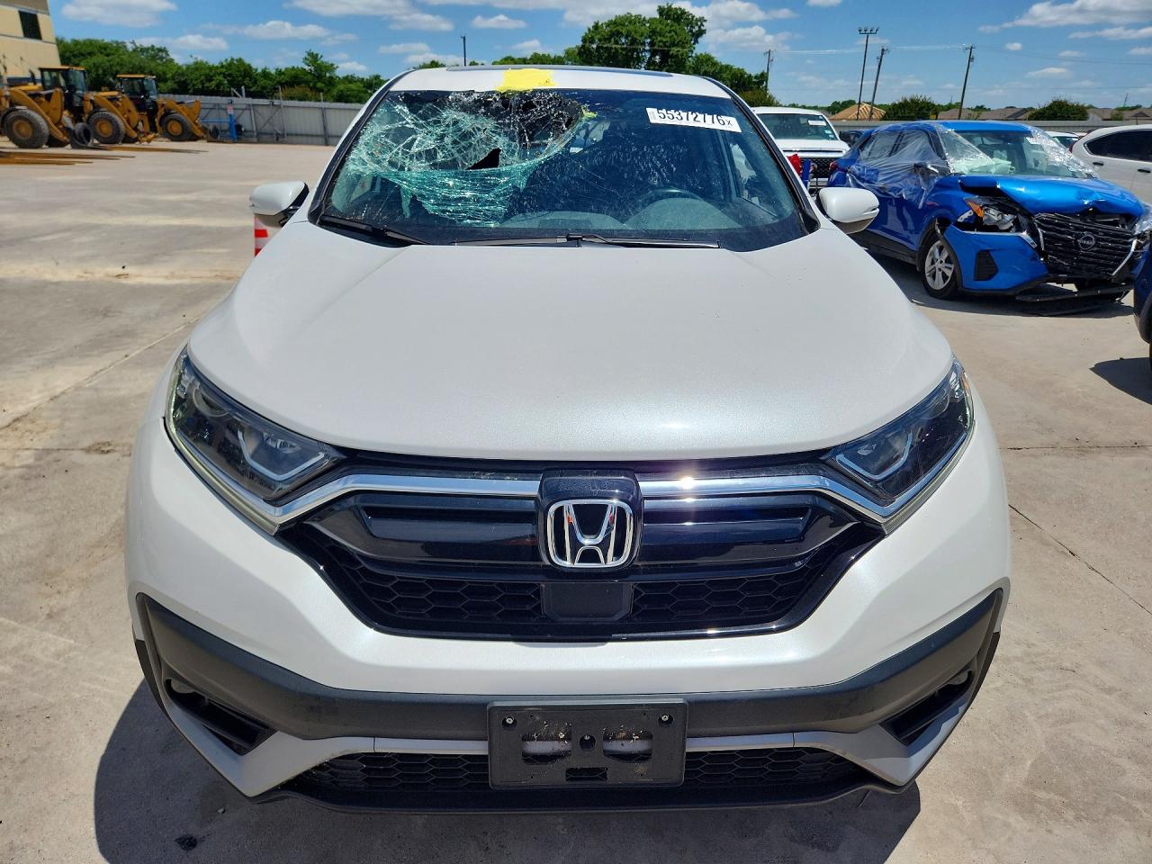 2020 Honda Cr-v Exl White vin: 5J6RW2H84LA005979