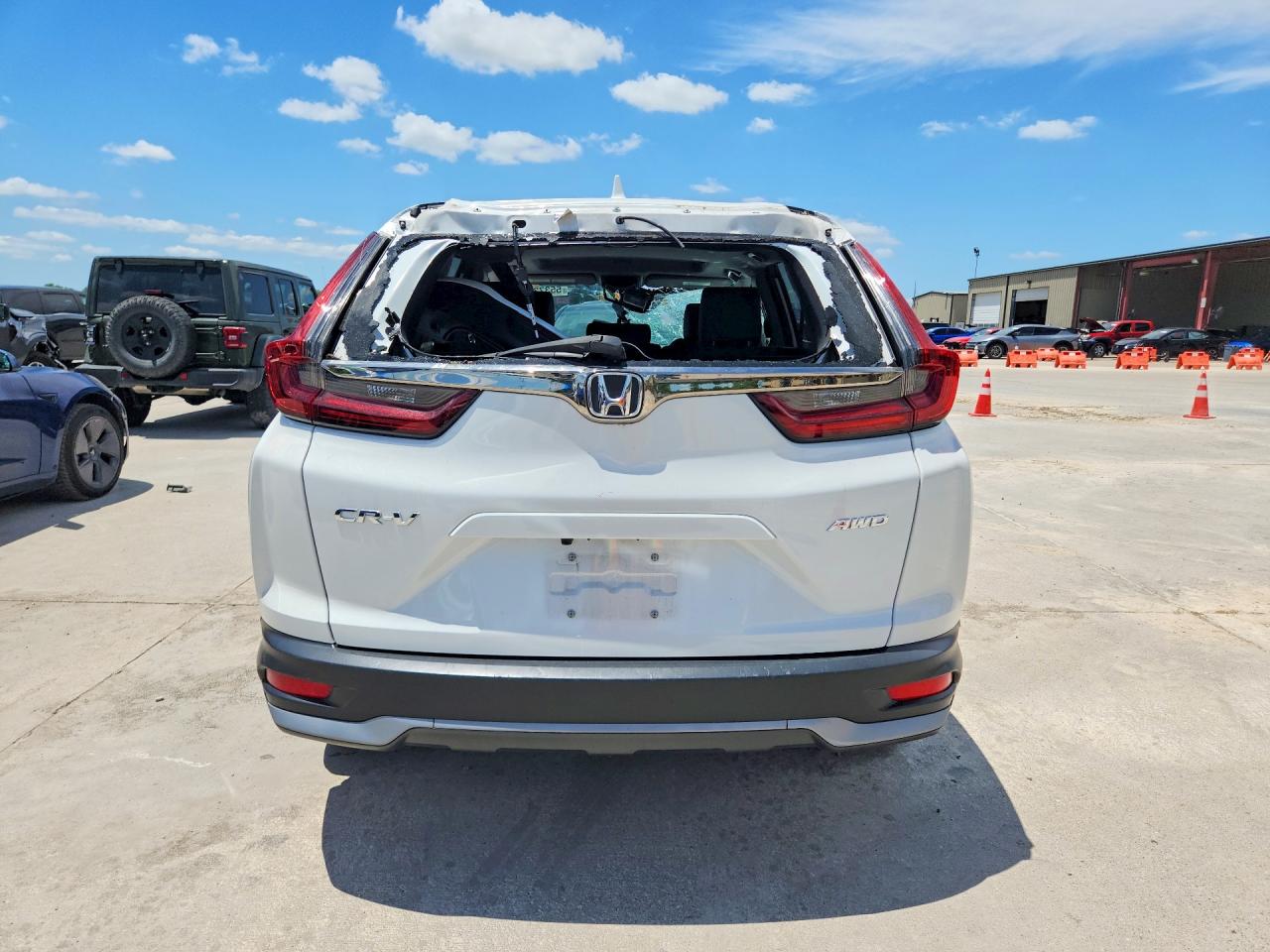 2020 Honda Cr-v Exl White vin: 5J6RW2H84LA005979