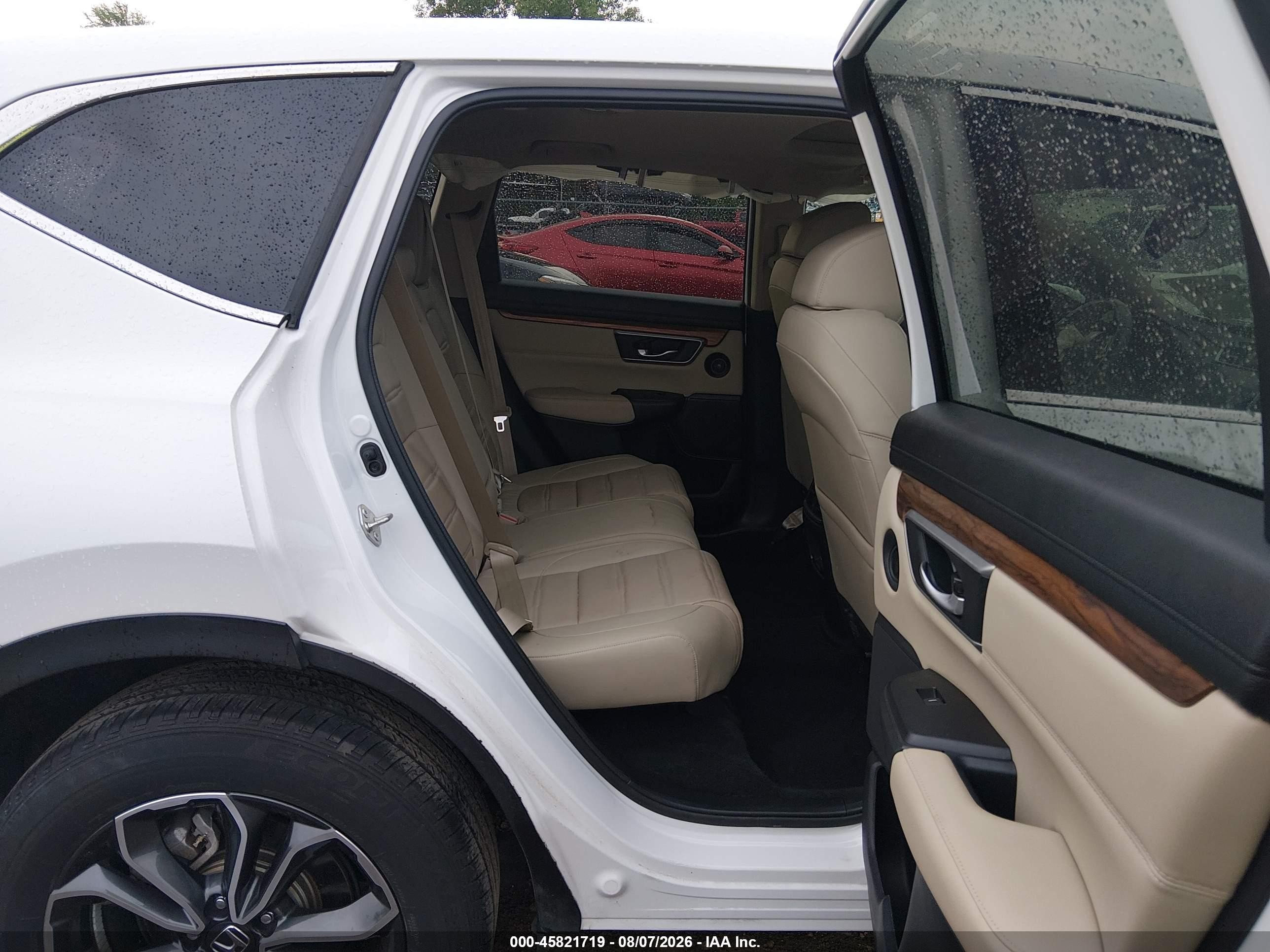 2020 Honda Cr-v Awd Ex-l White vin: 5J6RW2H84LL035200