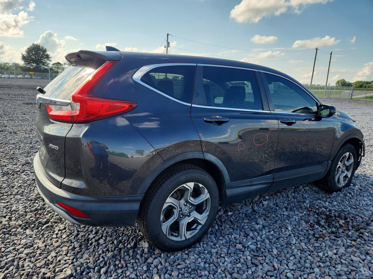2017 Honda Cr-v Exl Gray vin: 5J6RW2H85HL059884