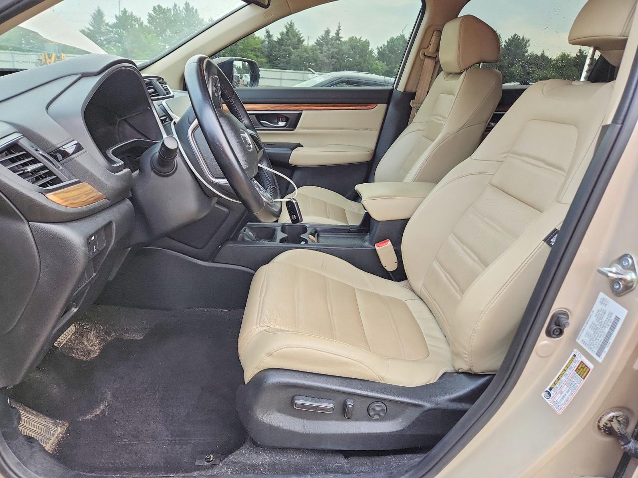 2018 Honda Cr-v Exl Кремовый vin: 5J6RW2H85JL023330