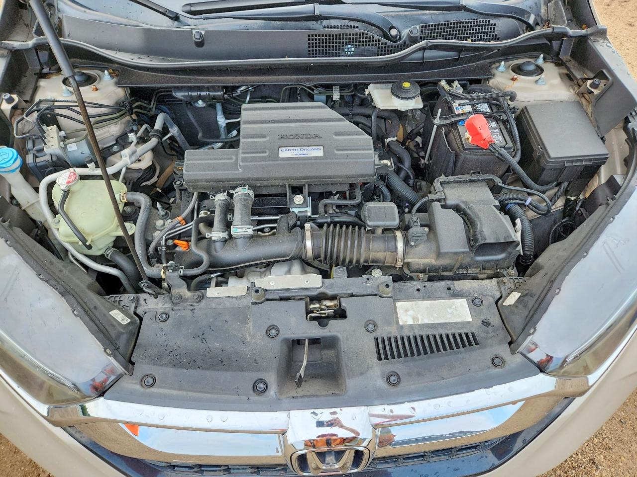 2018 Honda Cr-v Exl Кремовый vin: 5J6RW2H85JL023330