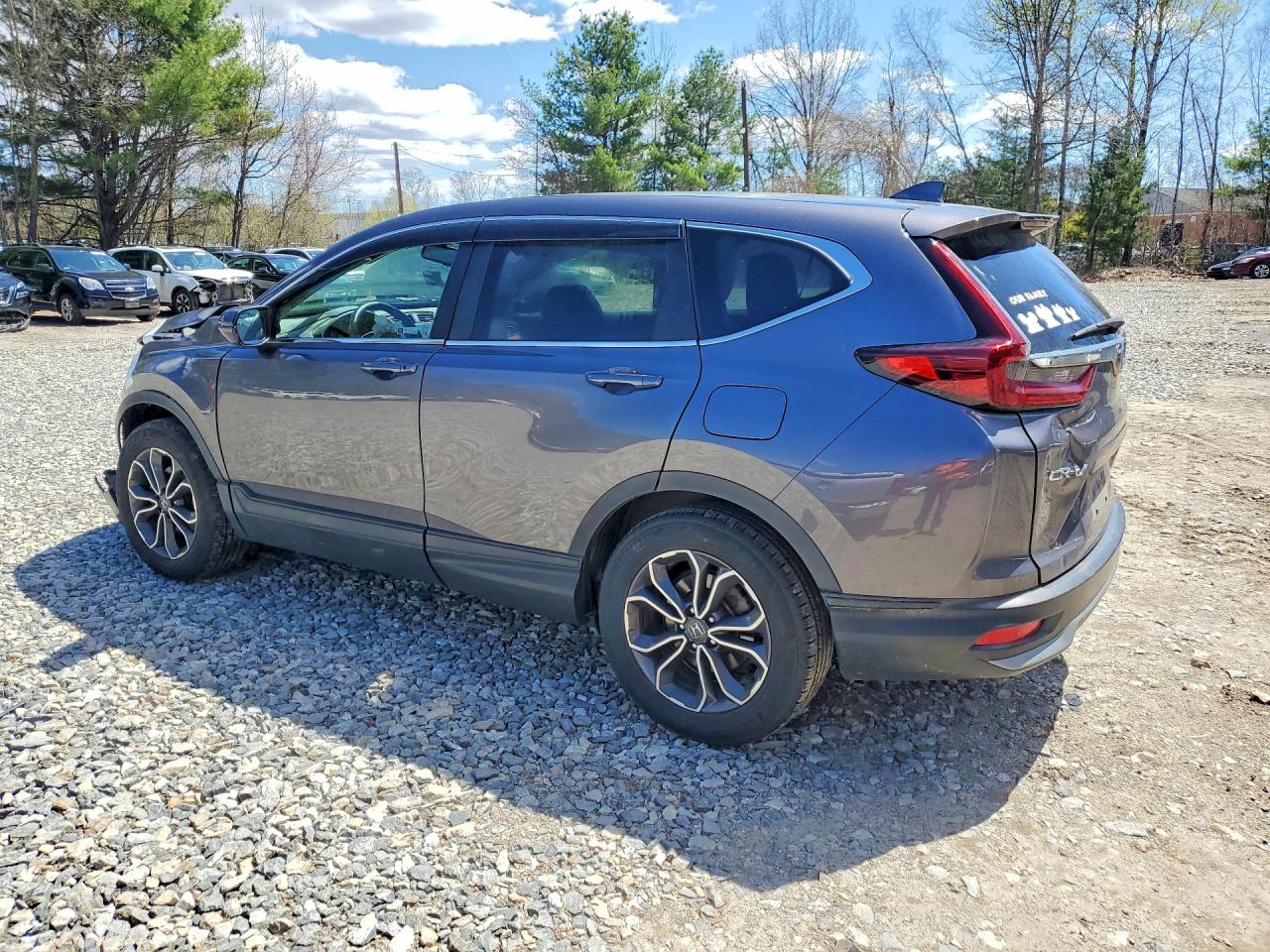 2022 Honda Cr-v Exl Gray vin: 5J6RW2H85NA009817