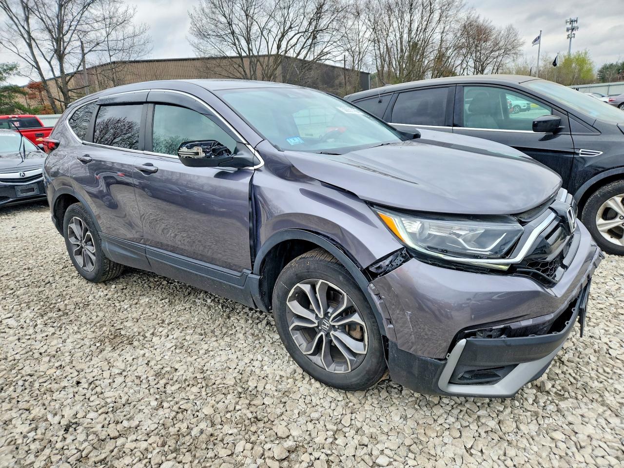 2022 Honda Cr-v Exl Gray vin: 5J6RW2H85NA009817