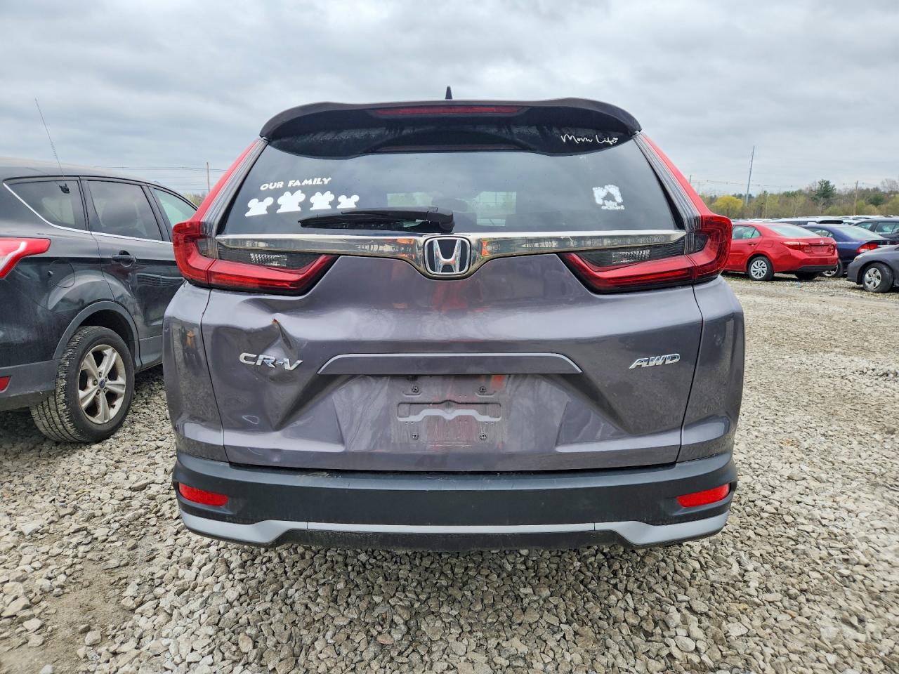 2022 Honda Cr-v Exl Gray vin: 5J6RW2H85NA009817