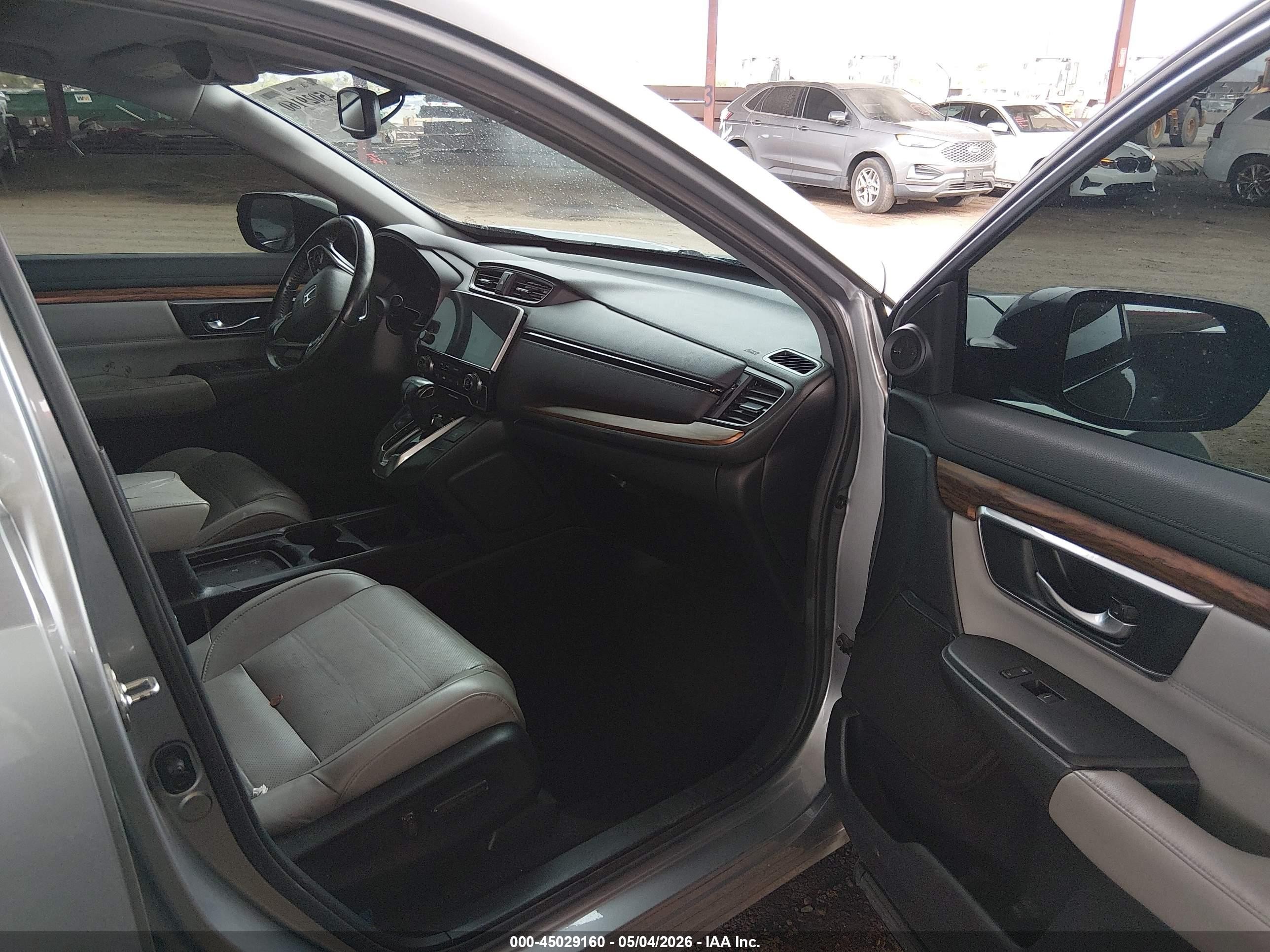 2017 Honda Cr-v Ex-l/ex-l Navi Серебряный vin: 5J6RW2H86HL008250