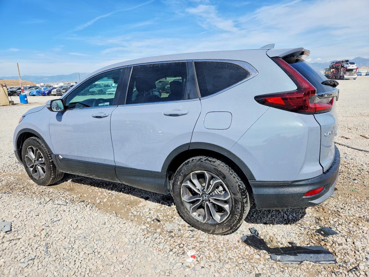 2020 Honda Cr-v Exl Teal vin: 5J6RW2H86LA006759