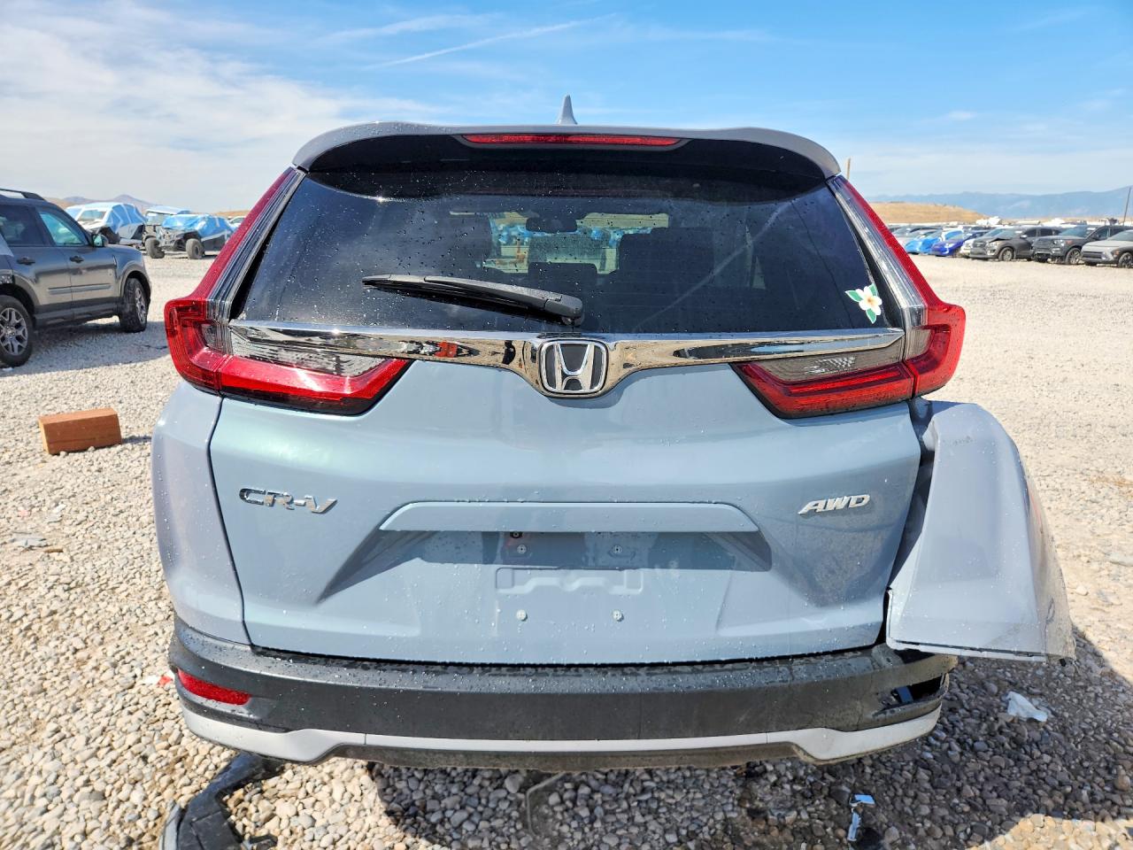 2020 Honda Cr-v Exl Teal vin: 5J6RW2H86LA006759