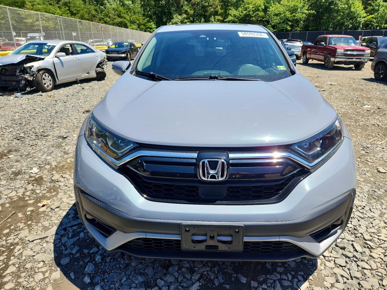 2021 Honda Cr-v Exl Gray vin: 5J6RW2H87MA003418