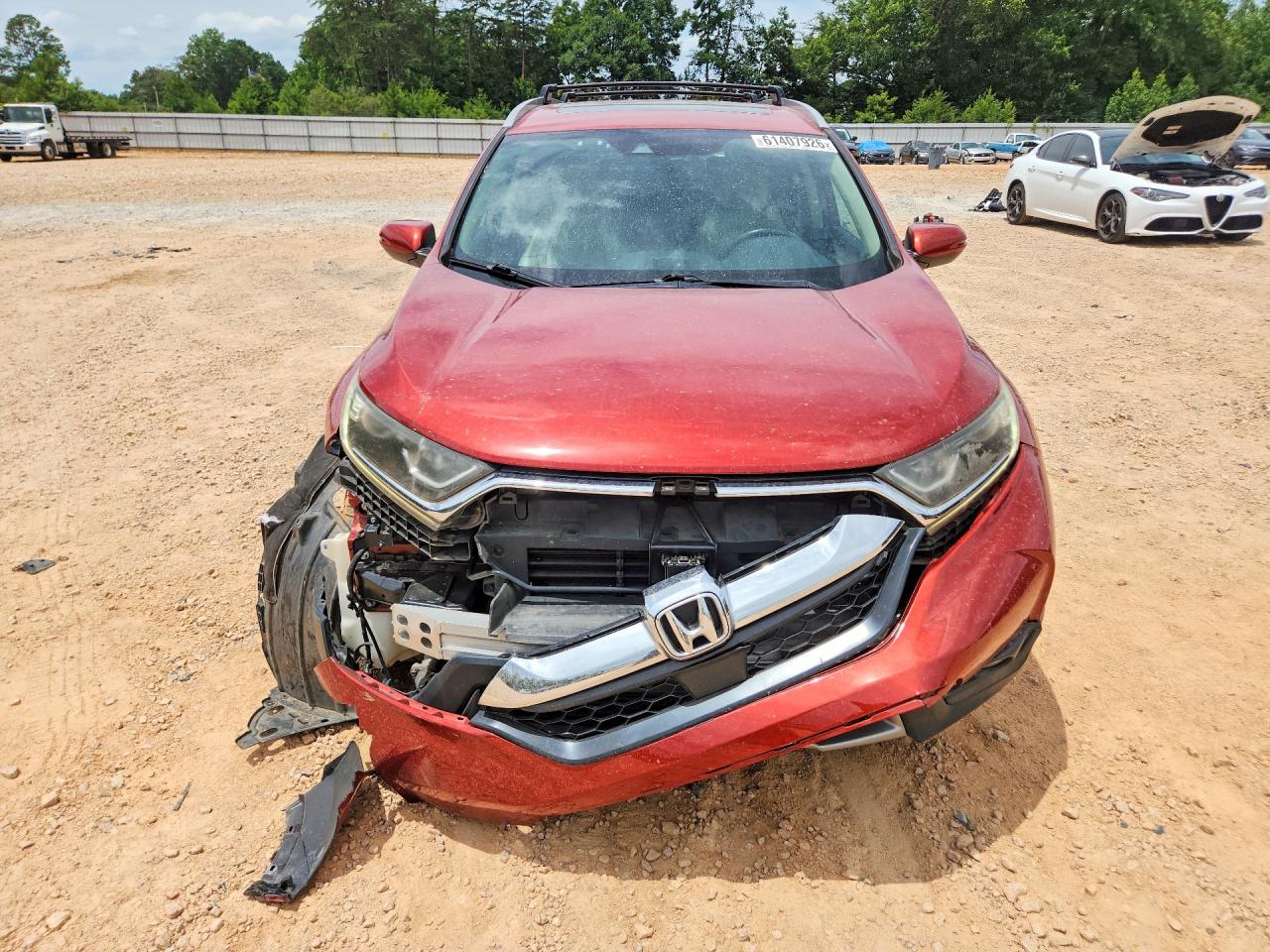 2018 Honda Cr-v Exl Orange vin: 5J6RW2H89JL005400