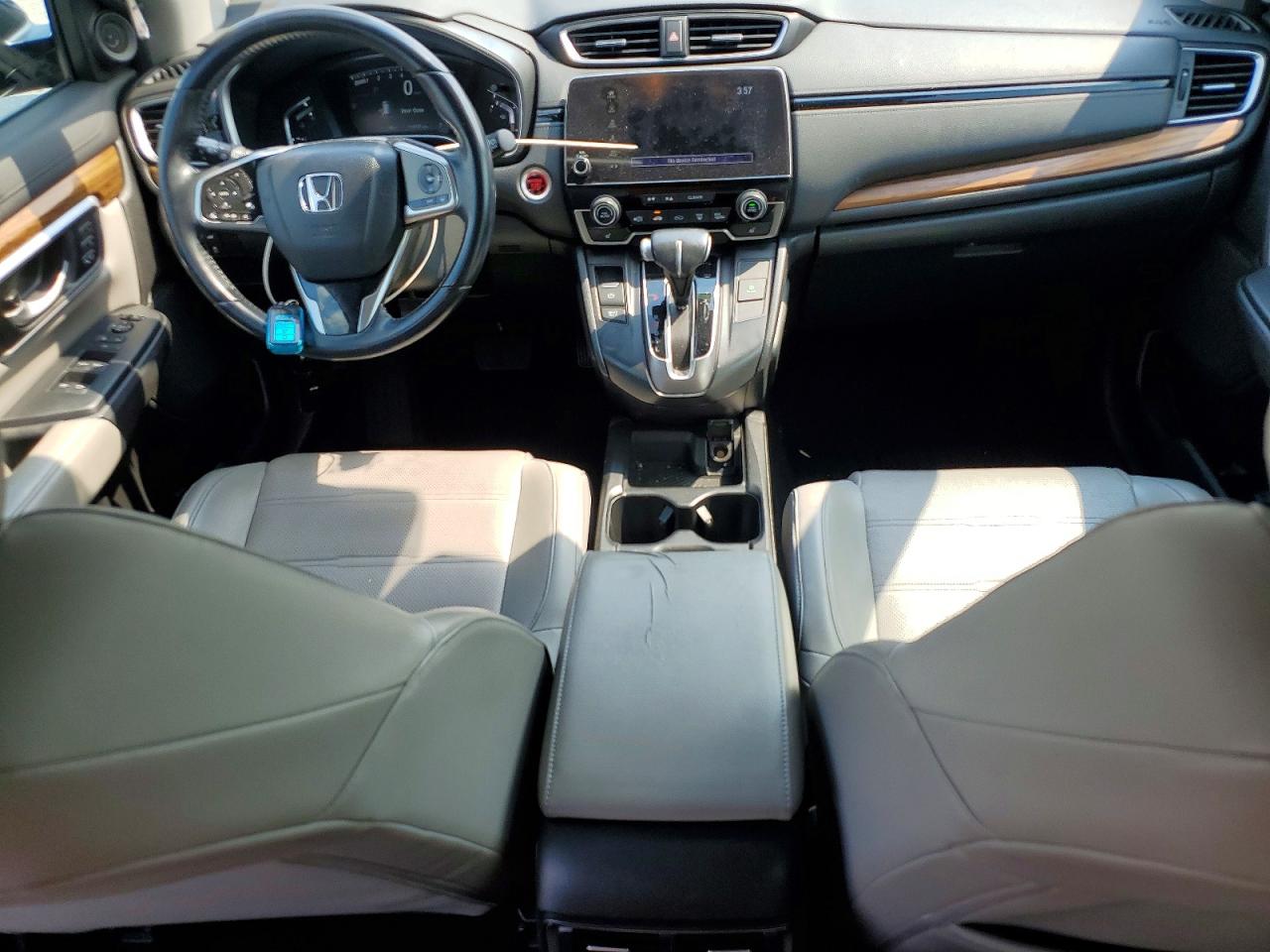 2017 Honda Cr-v Touring Blue vin: 5J6RW2H94HL032300