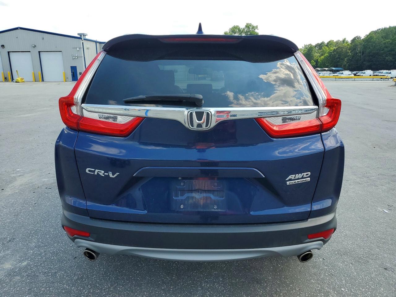 2017 Honda Cr-v Touring Blue vin: 5J6RW2H94HL032300