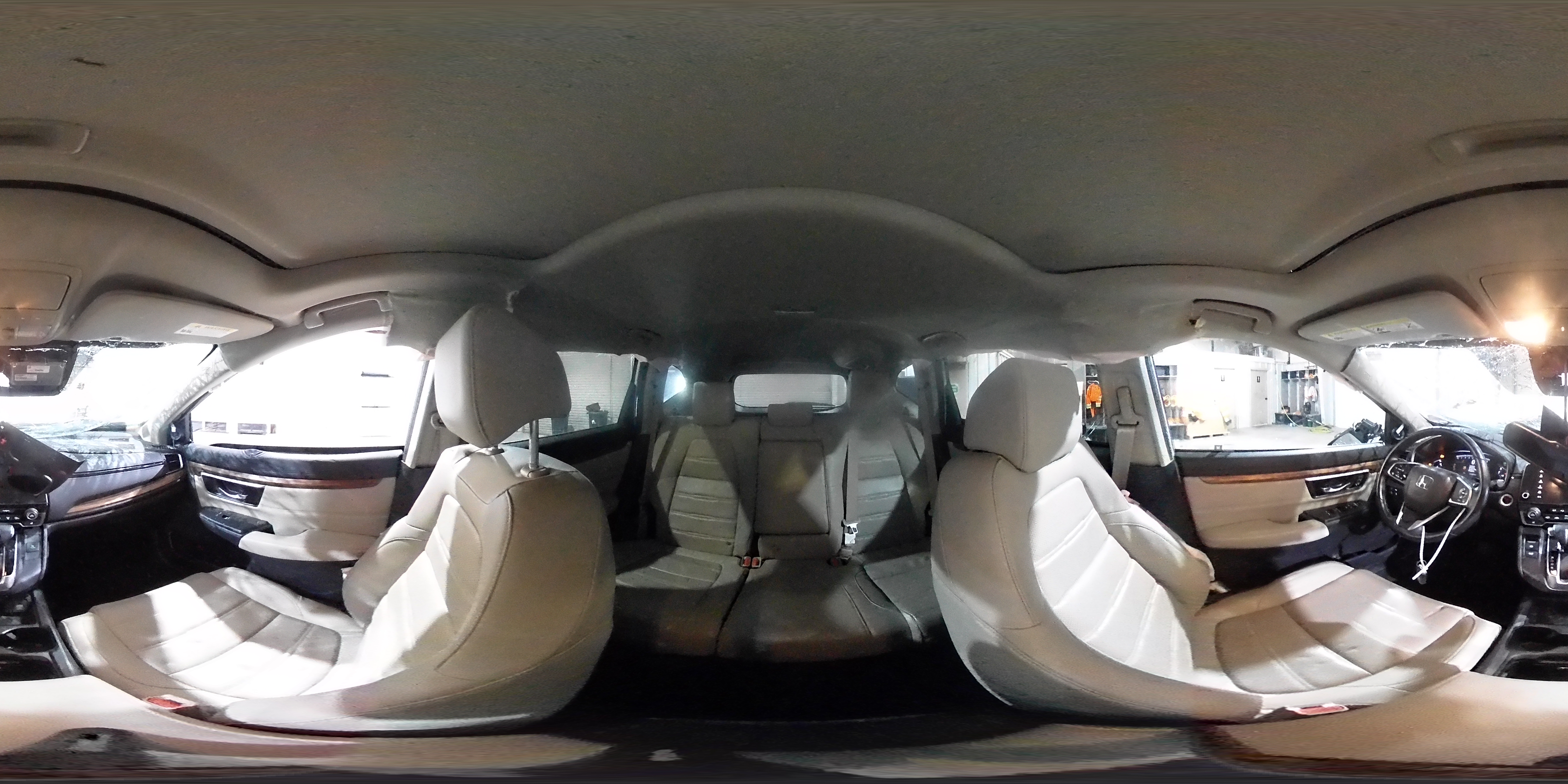 2018 Honda Cr-v Touring White vin: 5J6RW2H99JL020617