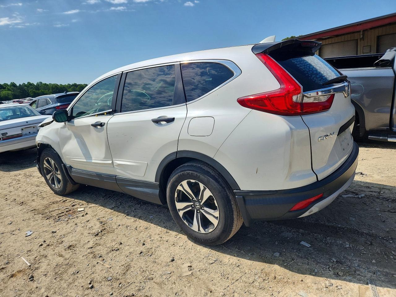 2017 Honda Cr-v Lx Белый vin: 5J6RW5H36HL004558