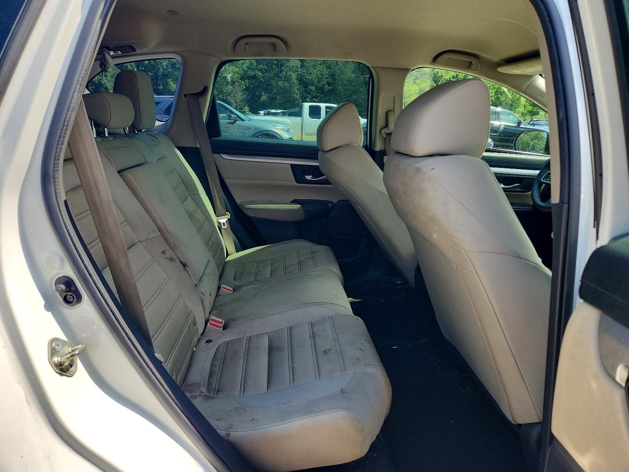 2017 Honda Cr-v Lx Белый vin: 5J6RW5H36HL004558
