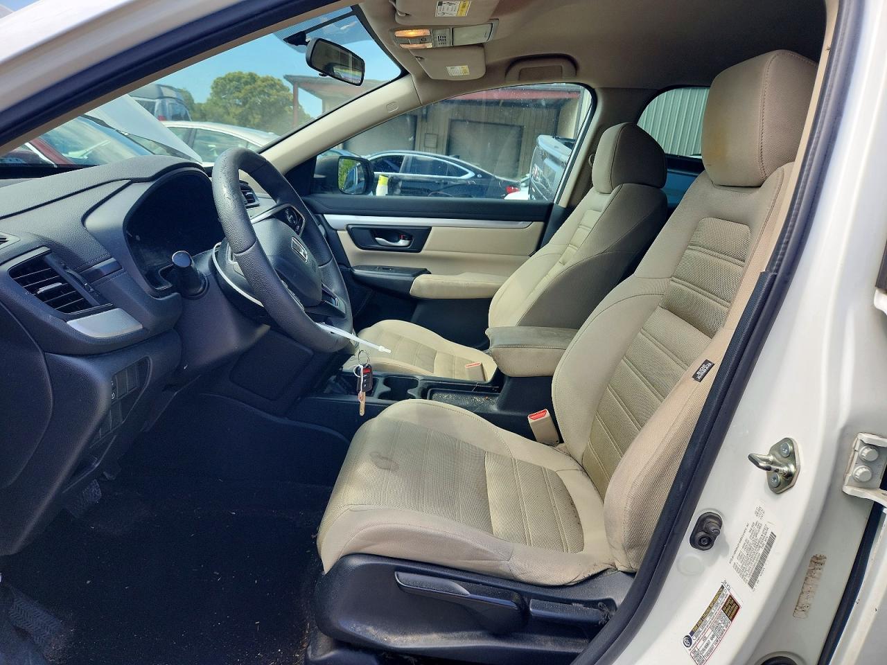 2017 Honda Cr-v Lx Белый vin: 5J6RW5H36HL004558