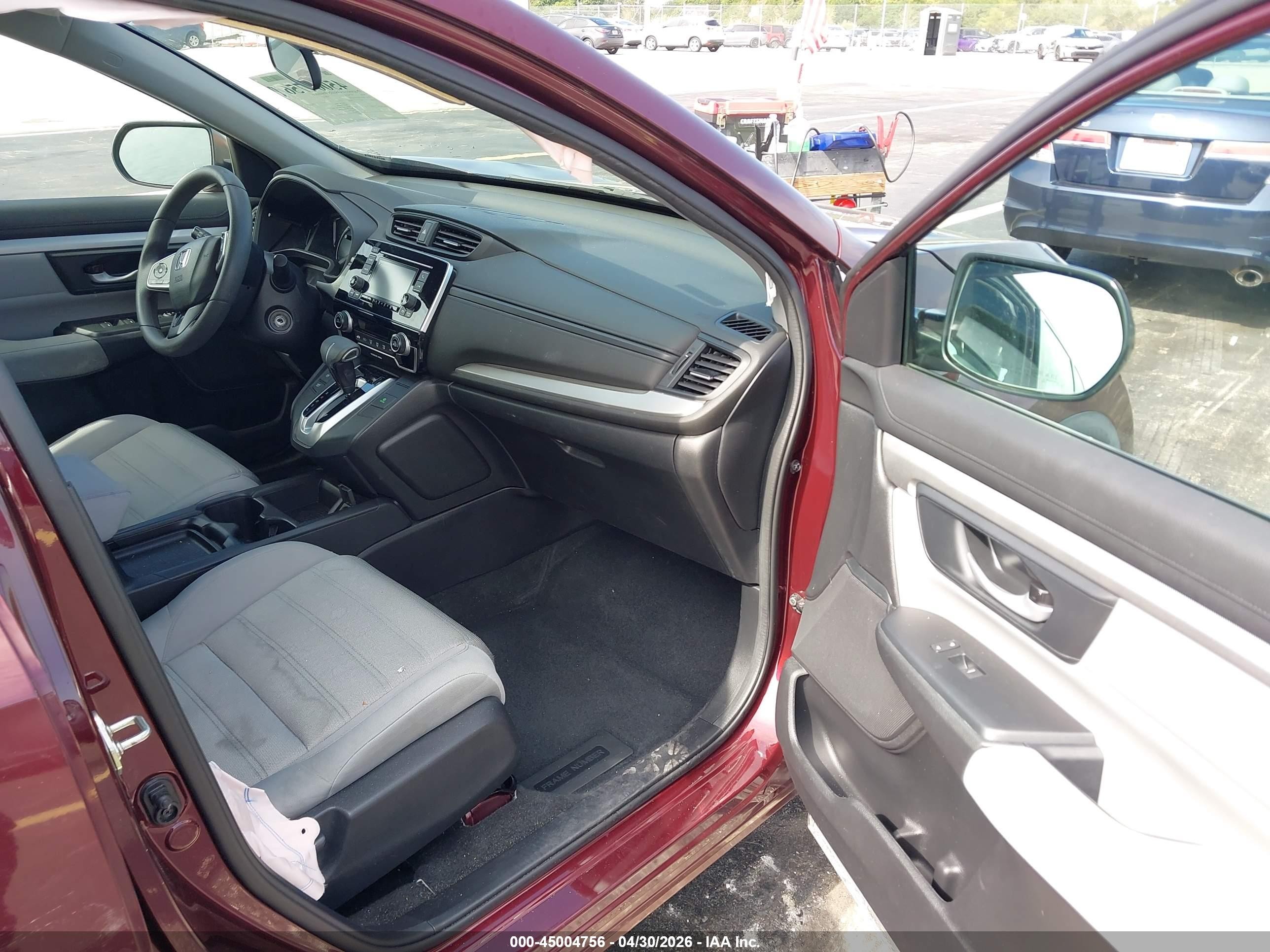 2018 Honda Cr-v Lx Red vin: 5J6RW5H36JL002007