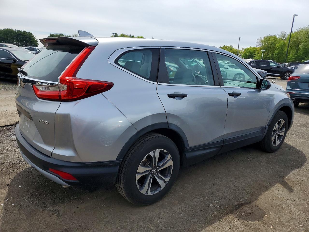 2018 Honda Cr-v Lx Серебряный vin: 5J6RW6H34JL001783