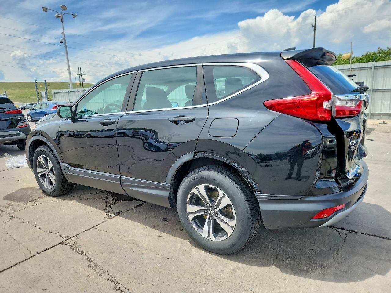 2019 Honda Cr-v Lx Черный vin: 5J6RW6H37KL002640