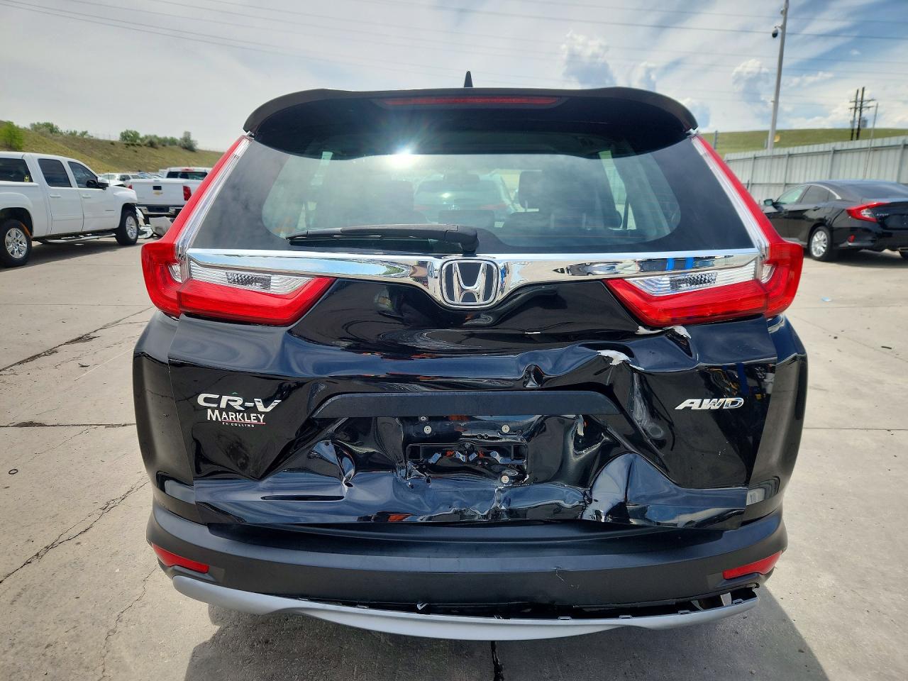 2019 Honda Cr-v Lx Черный vin: 5J6RW6H37KL002640