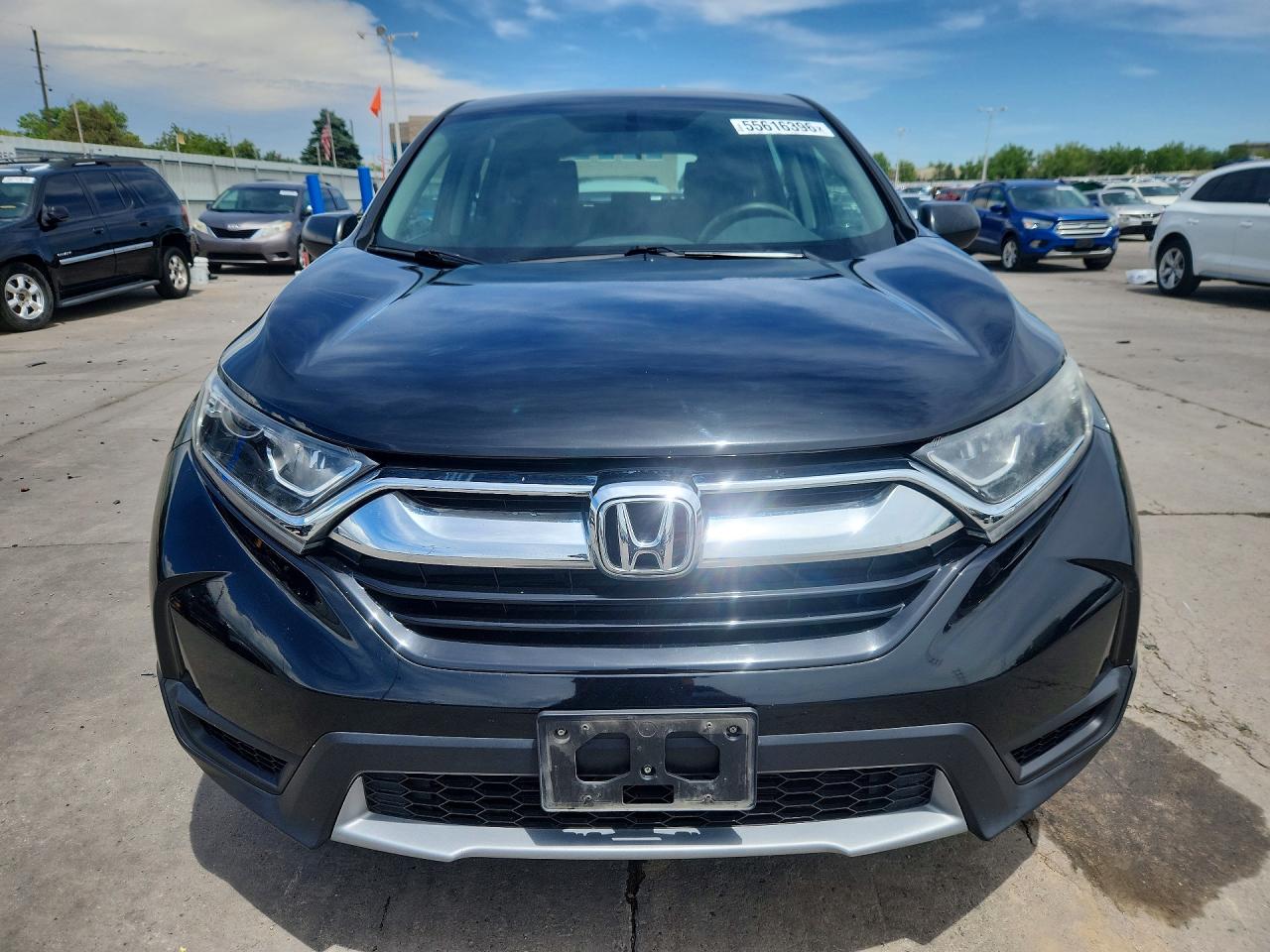 2019 Honda Cr-v Lx Черный vin: 5J6RW6H37KL002640