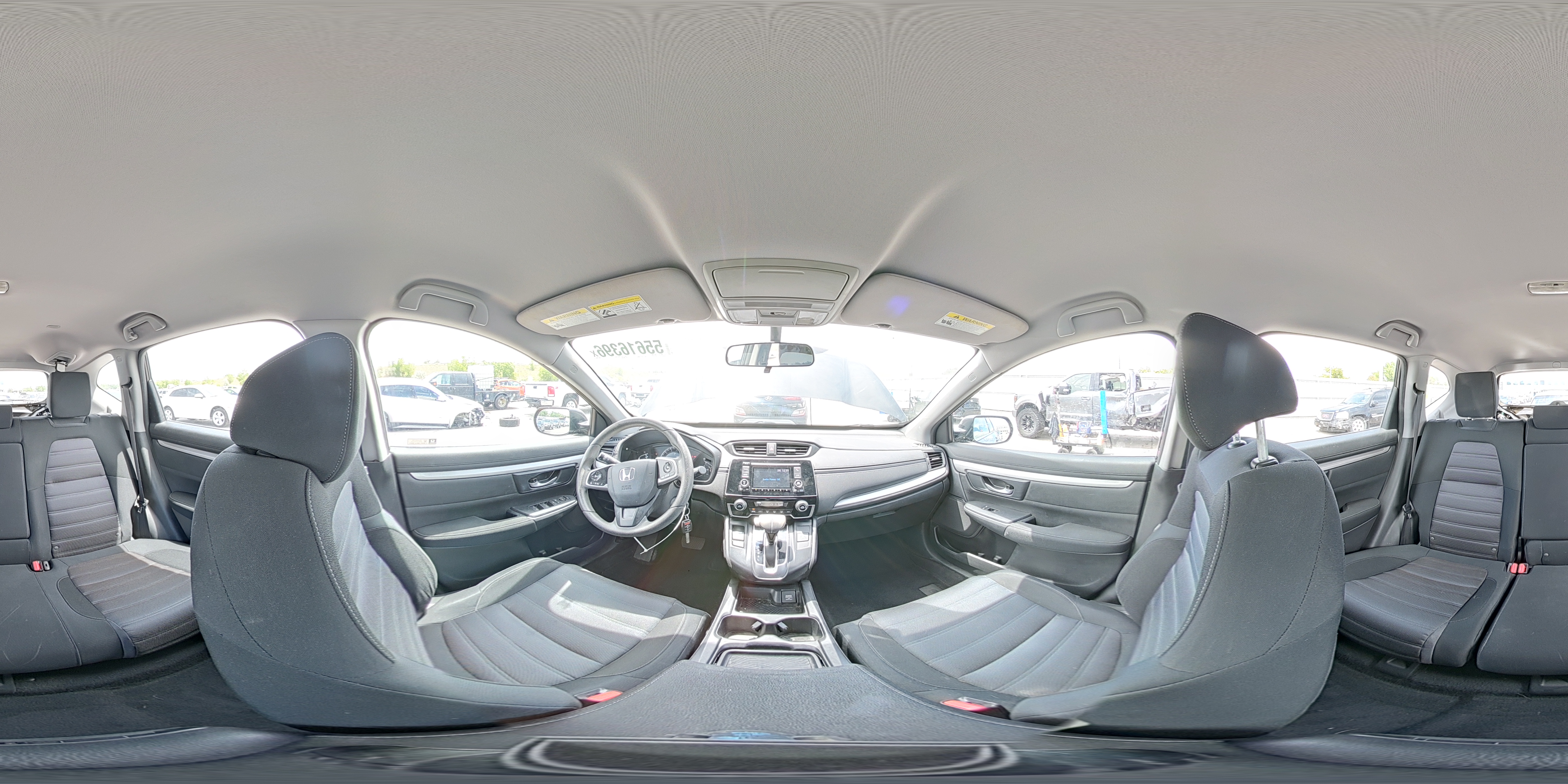 2019 Honda Cr-v Lx Черный vin: 5J6RW6H37KL002640