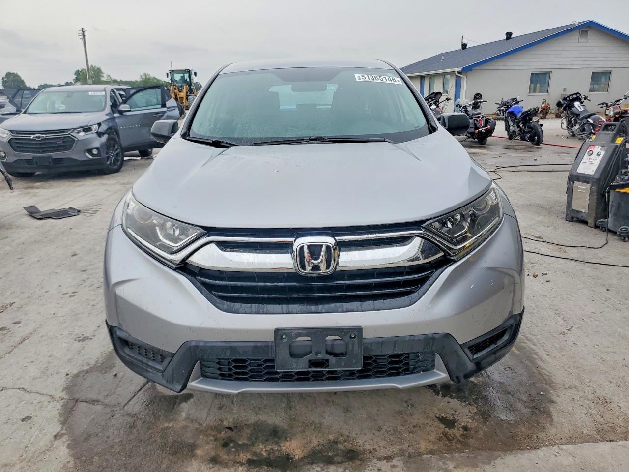 2019 Honda Cr-v Lx Silver vin: 5J6RW6H39KL004020