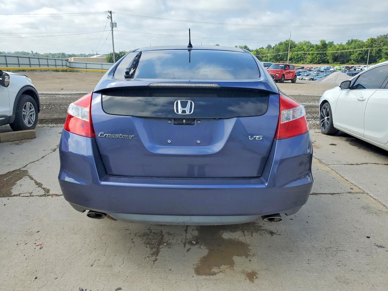 2012 Honda Crosstour Ex Blue vin: 5J6TF1H30CL004174