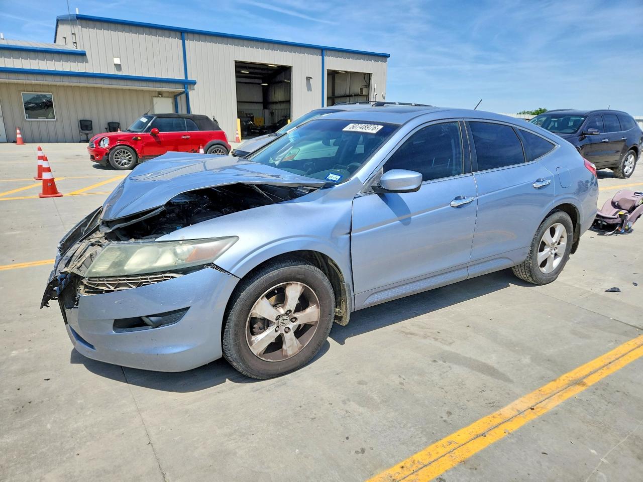 2010 Honda Accord Crosstour Ex Blue vin: 5J6TF1H31AL001135