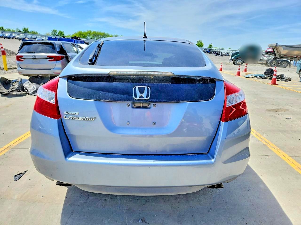 2010 Honda Accord Crosstour Ex Blue vin: 5J6TF1H31AL001135