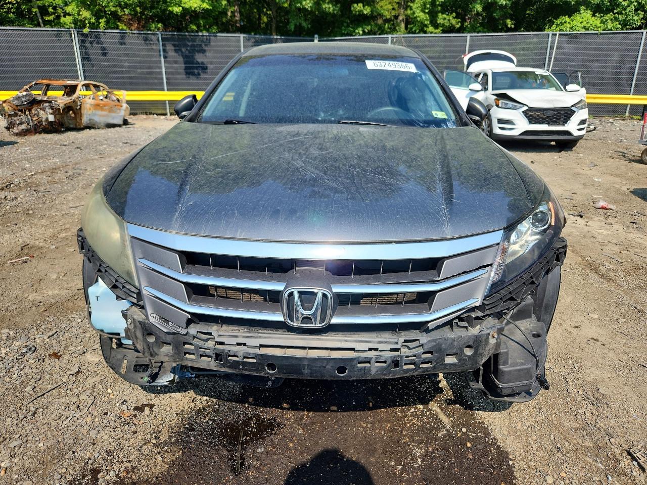 2010 Honda Accord Crosstour Ex Gray vin: 5J6TF1H32AL011429