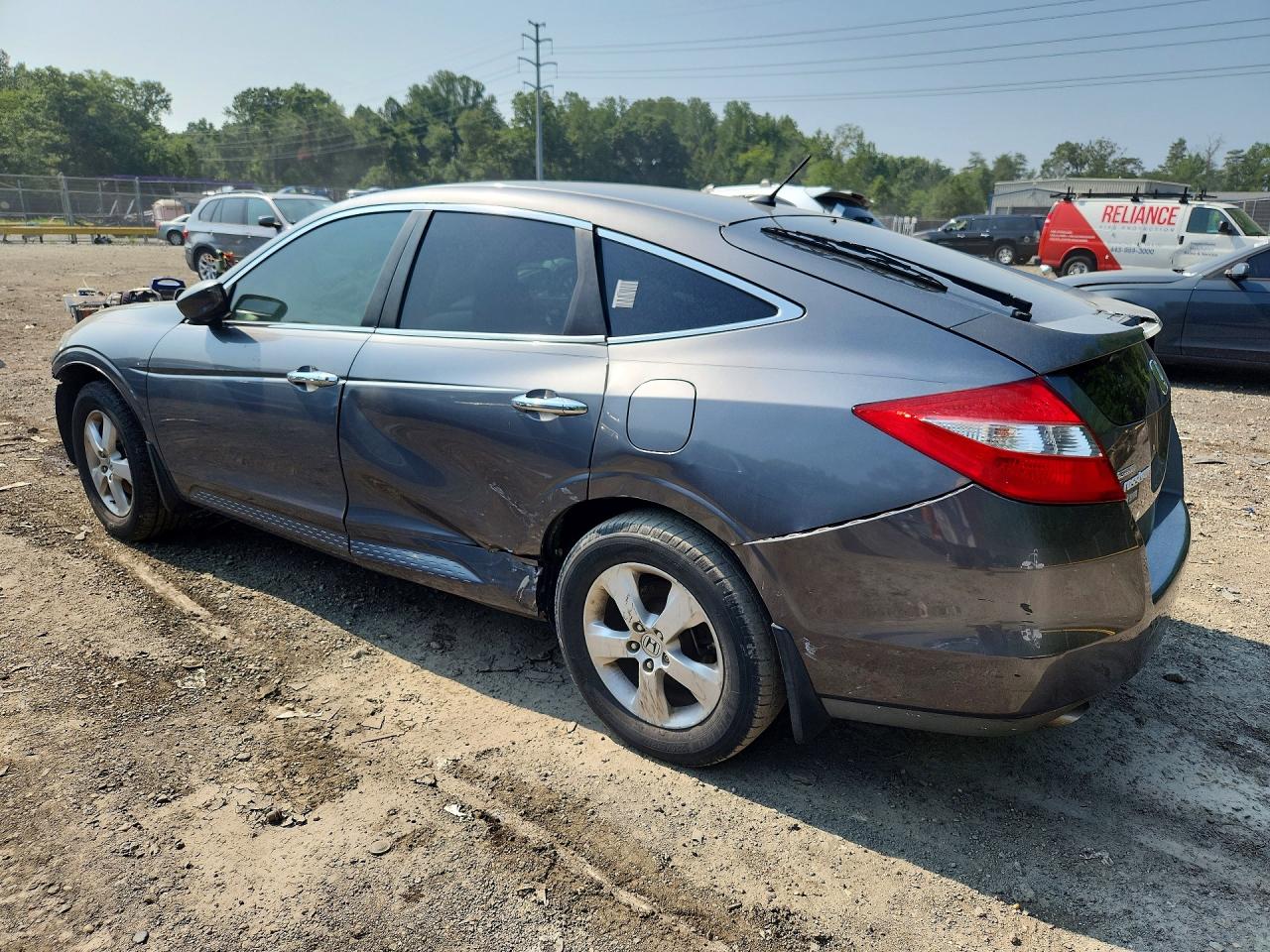 2010 Honda Accord Crosstour Ex Gray vin: 5J6TF1H32AL011429