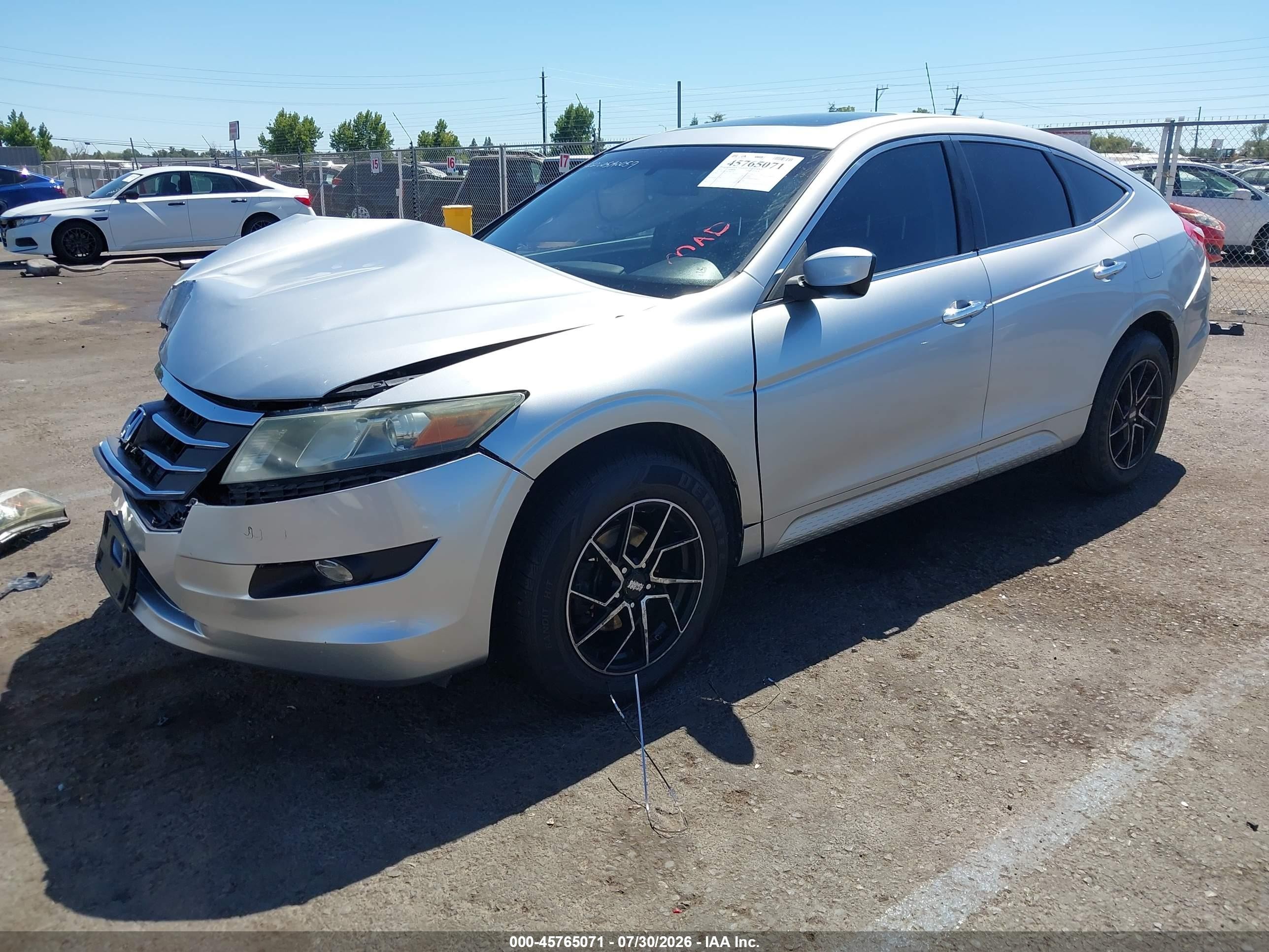 2012 Honda Crosstour Ex Silver vin: 5J6TF1H32CL000174