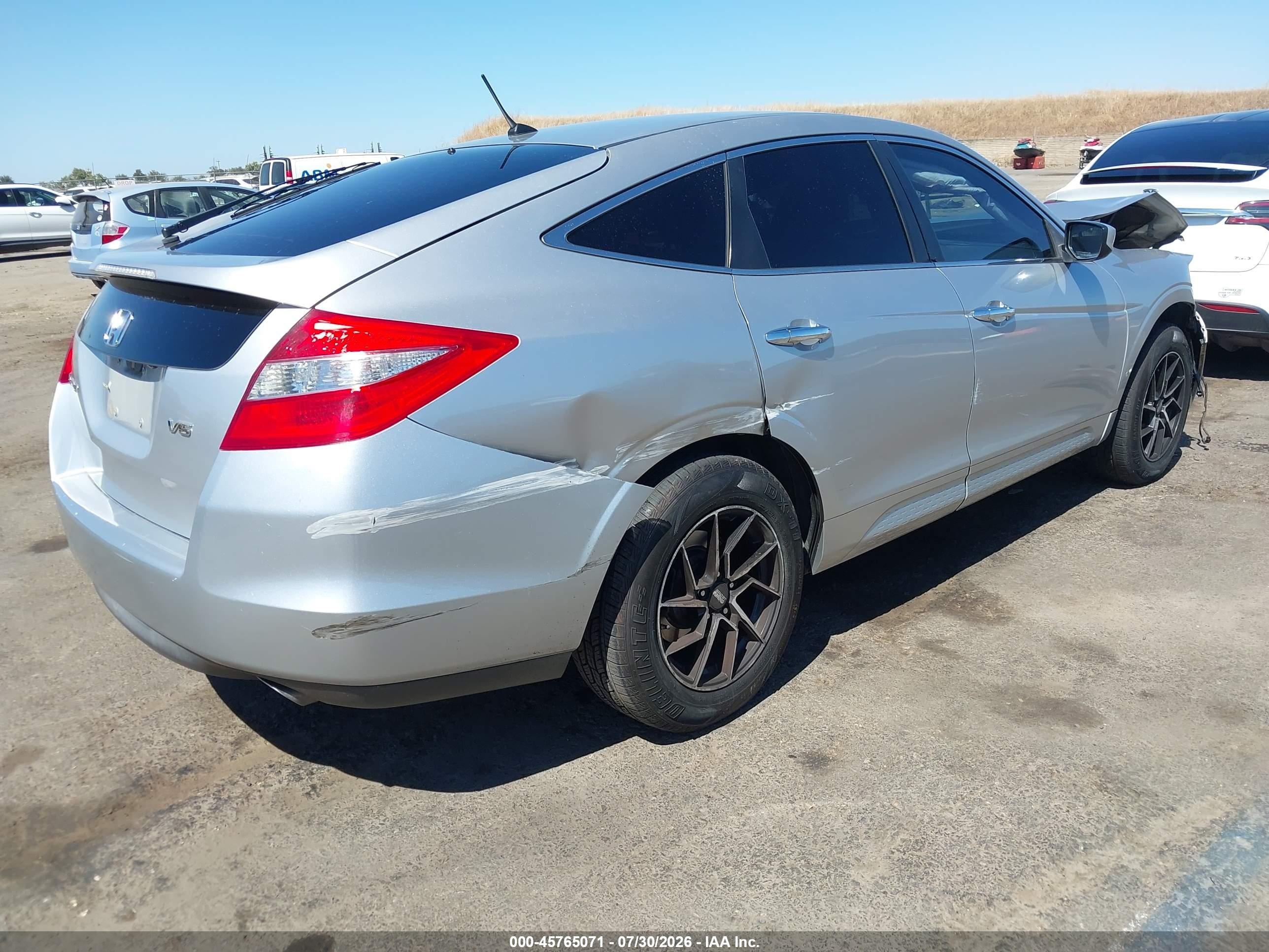 2012 Honda Crosstour Ex Silver vin: 5J6TF1H32CL000174