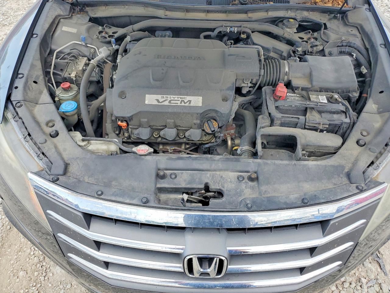 2012 Honda Crosstour Ex Gray vin: 5J6TF1H32CL001504