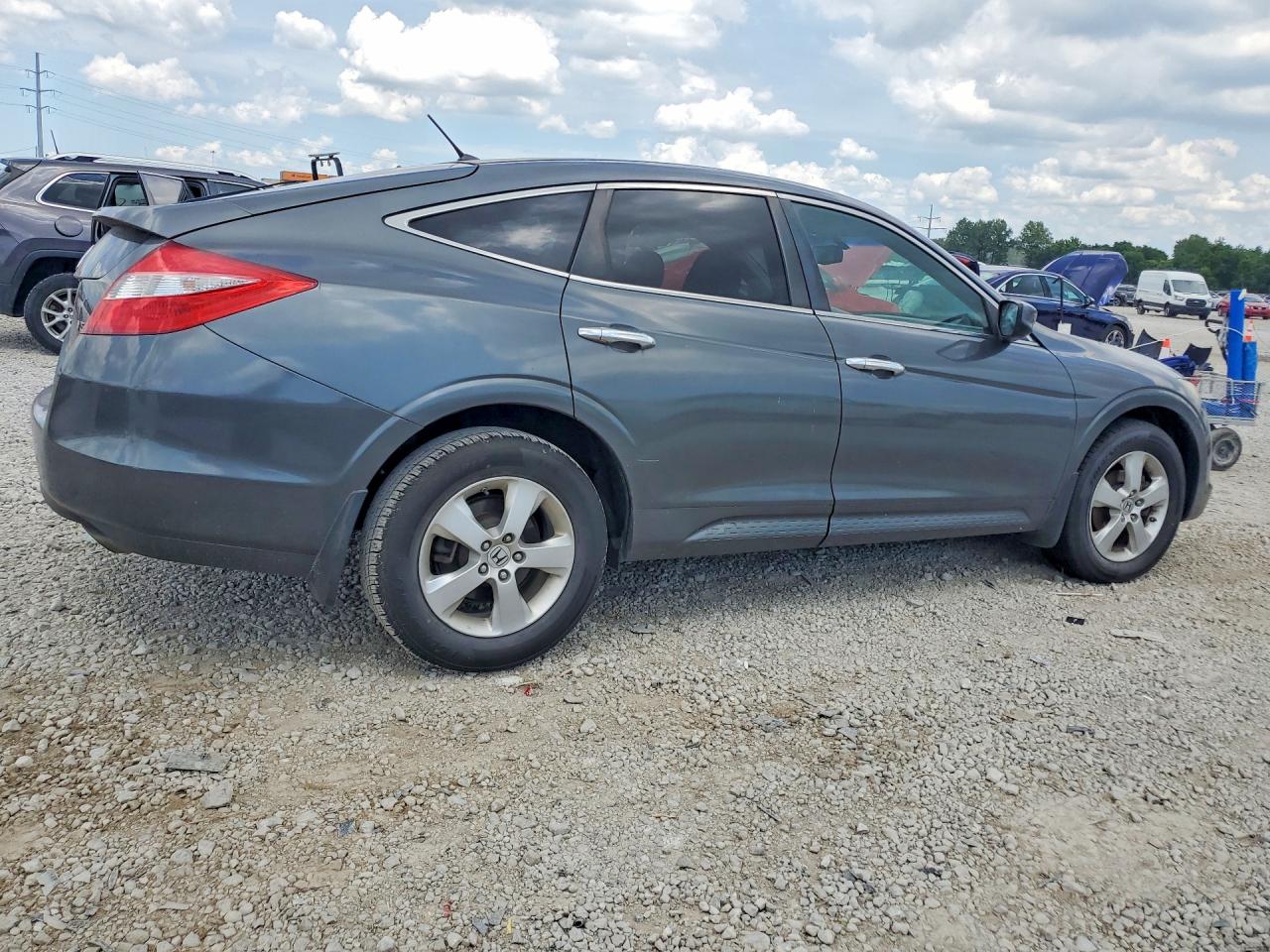 2012 Honda Crosstour Ex Gray vin: 5J6TF1H32CL001504