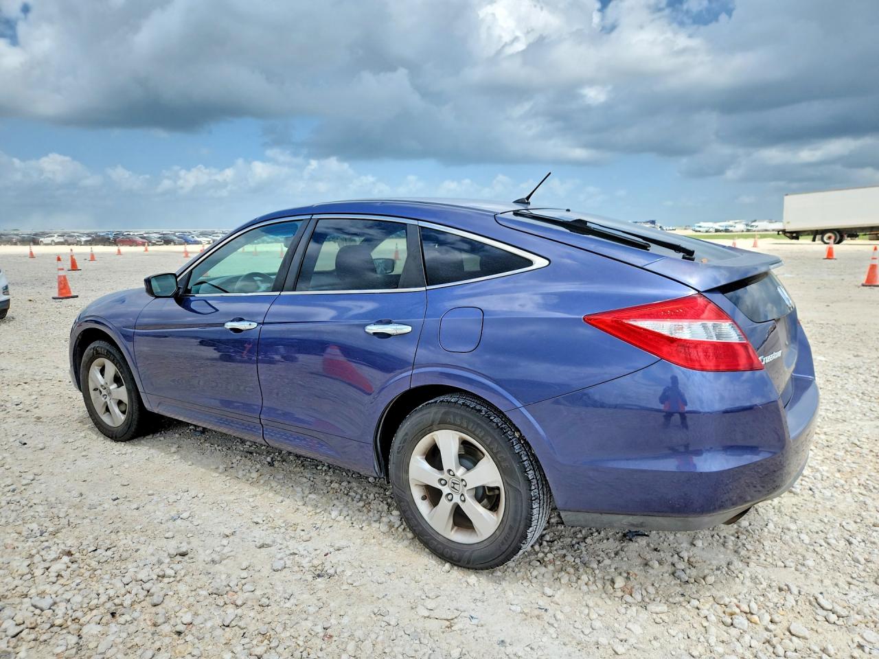 2012 Honda Crosstour Ex Blue vin: 5J6TF1H33CL006548