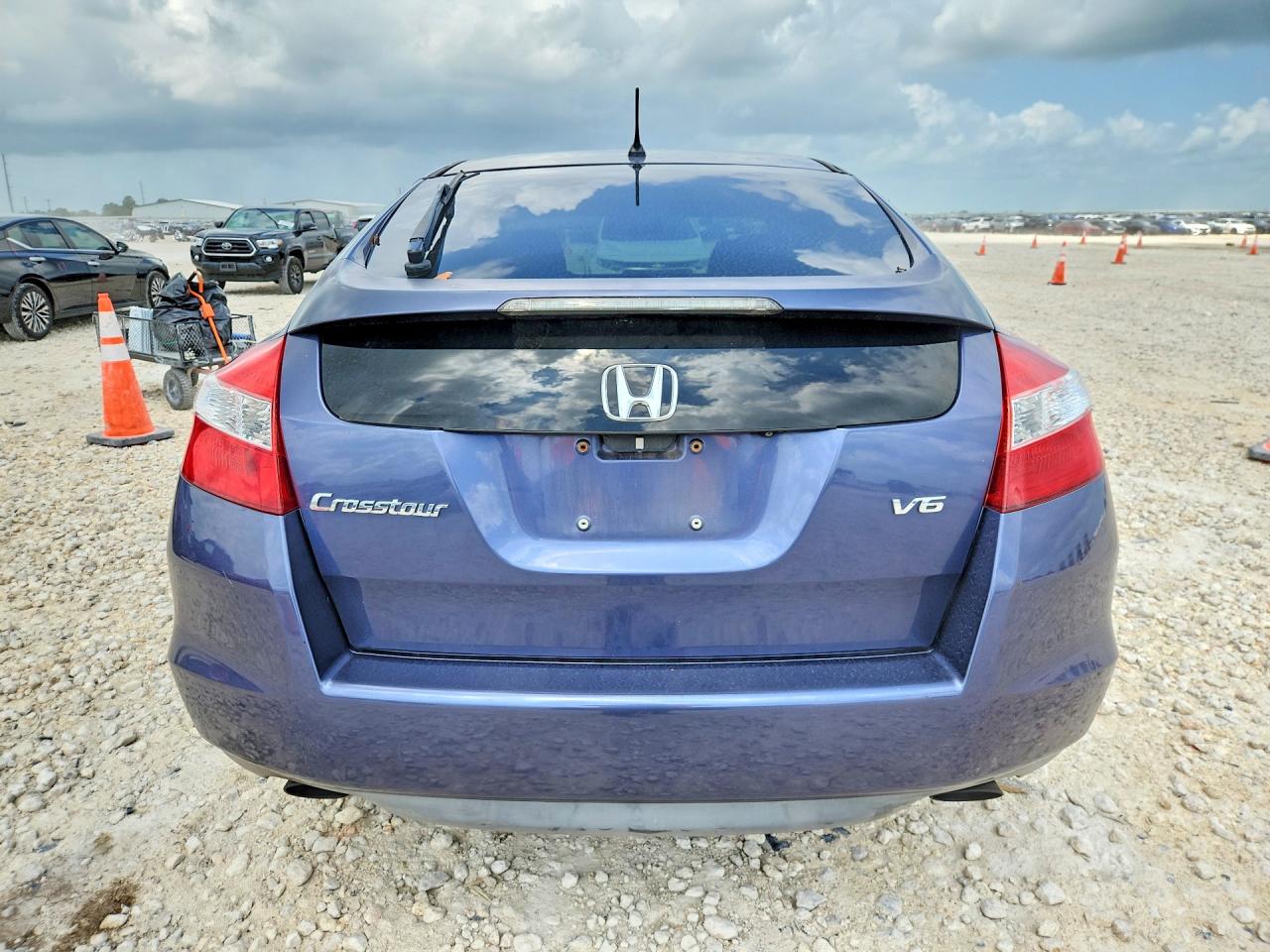 2012 Honda Crosstour Ex Blue vin: 5J6TF1H33CL006548